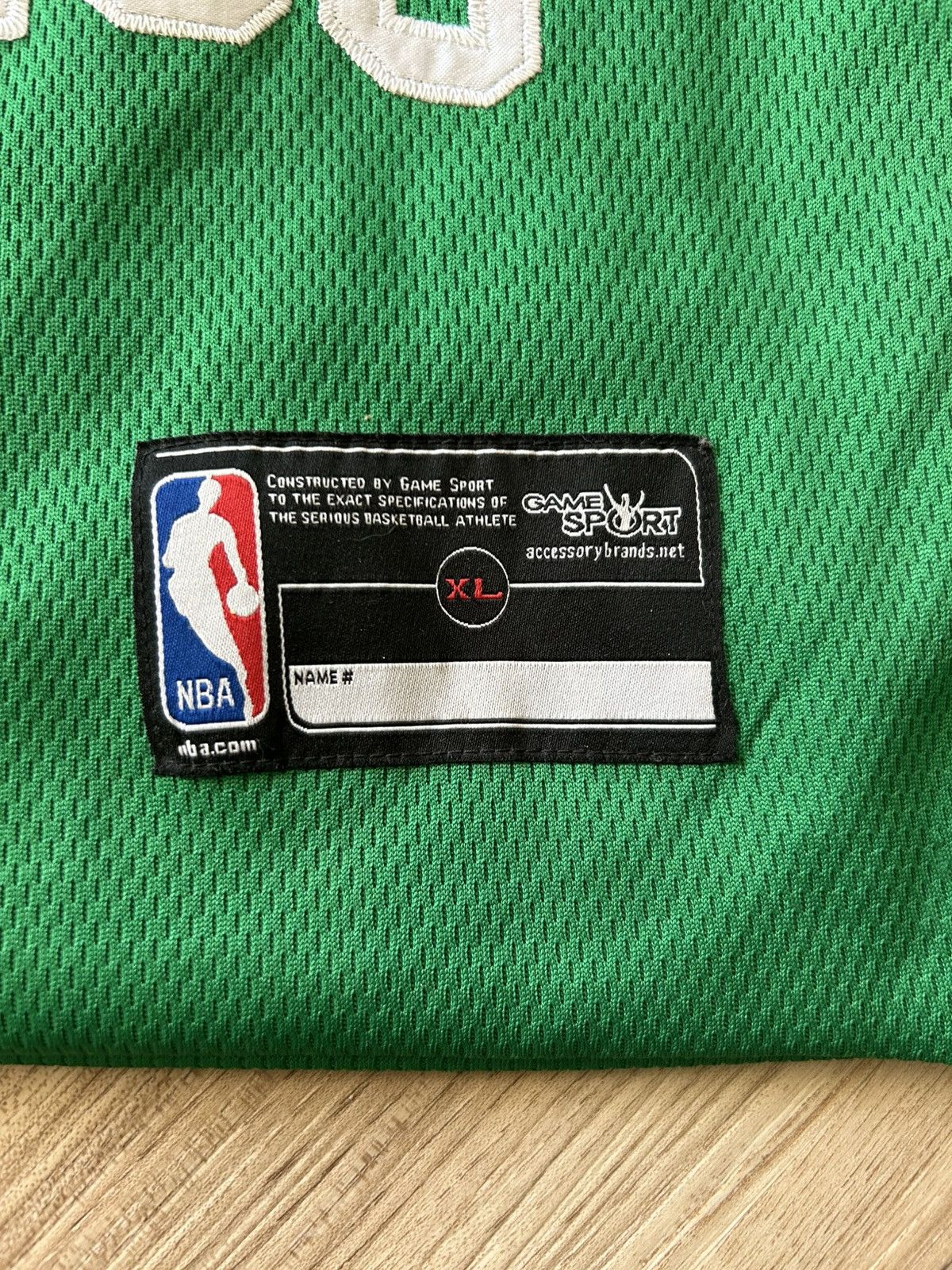 NBA NBA Kevin Garnett Boston Celtics Drawstring Backpack Size ONE SIZE - 8 Thumbnail