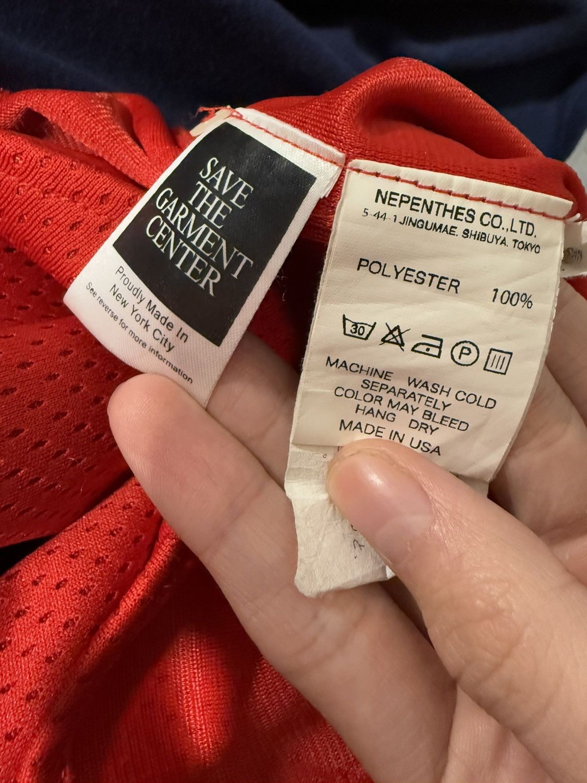 Nepenthes RARE Archive Perforated Button Up Shirt Size US M / EU 48-50 / 2 - 8 Thumbnail