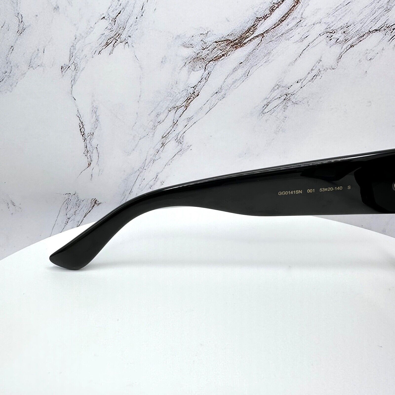 Gucci New Gucci Sunglasses New Black Gold GG Metal Logo Authentic Size ONE SIZE - 13 Thumbnail