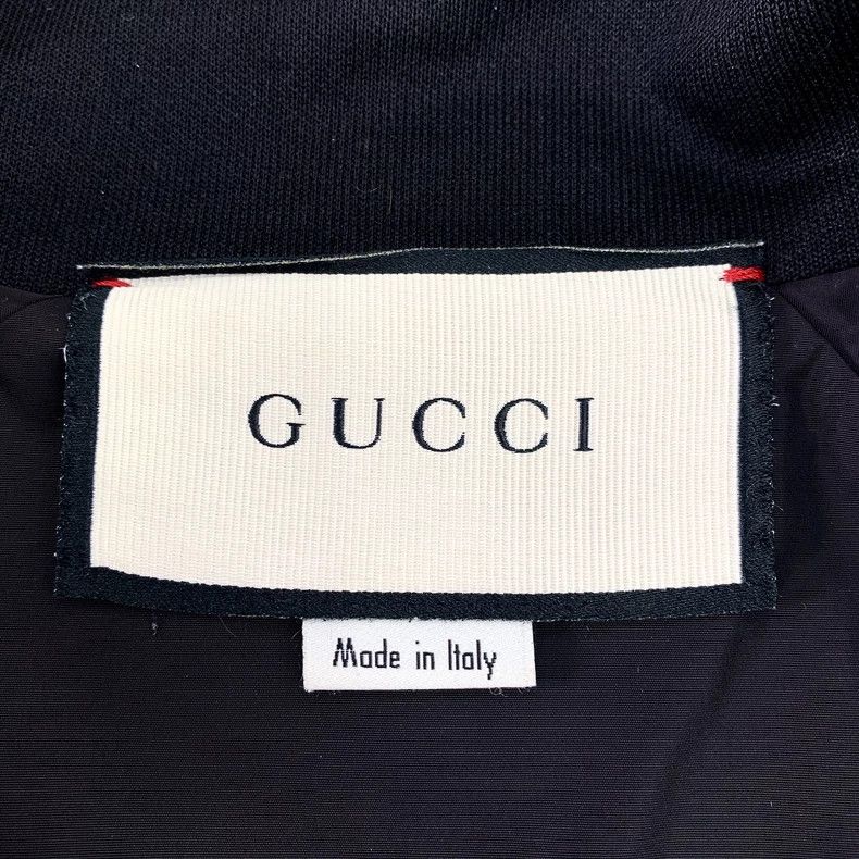 Gucci Gucci Color block side logo printed lapel zipper jacket 250 Size US S / EU 44-46 / 1 - 6 Thumbnail