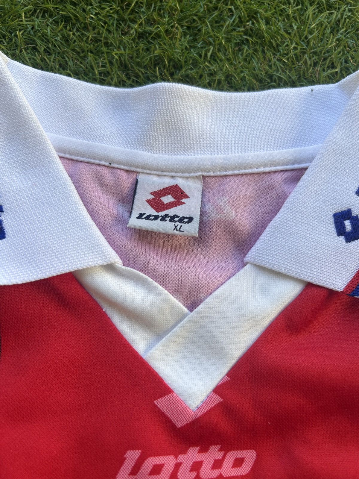 Lotto Sport Vintage Lotto S.D. Quito Jersey Size XL Size US XL / EU 56 / 4 - 3 Thumbnail