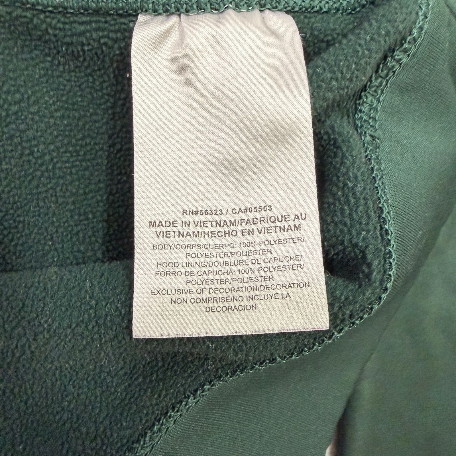 Nike Nike Michigan State Spartans Football Hoodie Small Green Size US S / EU 44-46 / 1 - 5 Thumbnail