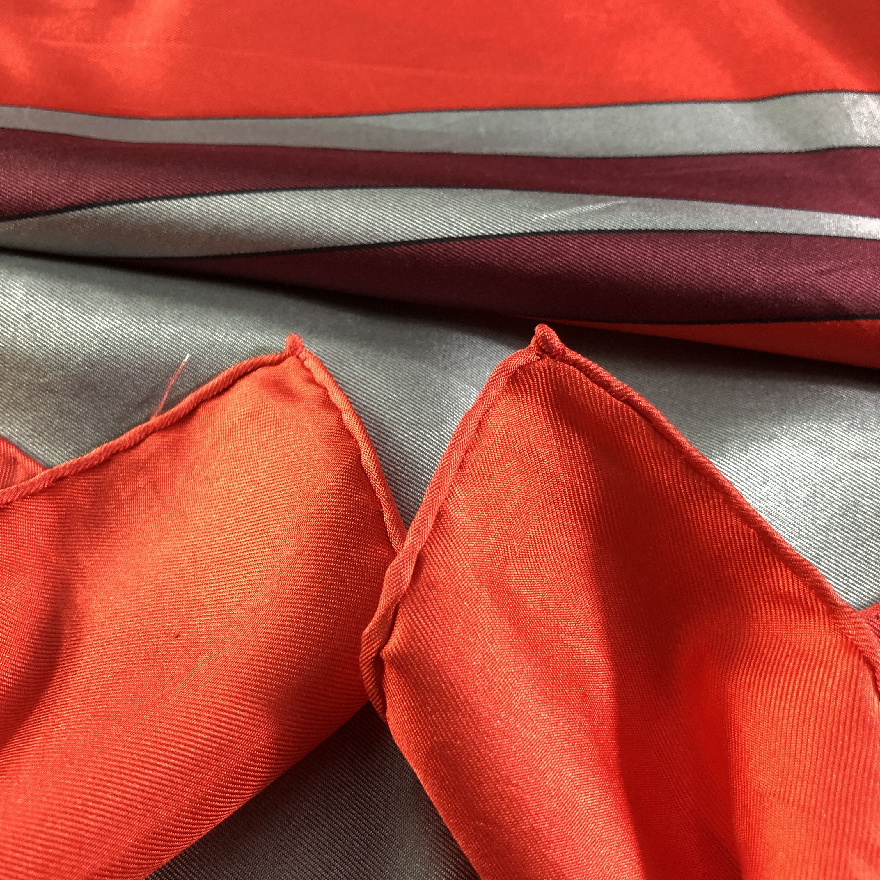 Christian Dior Monsieur Christian Dior Hand Rolled Silk Scarf M1160 Size ONE SIZE - 8 Thumbnail