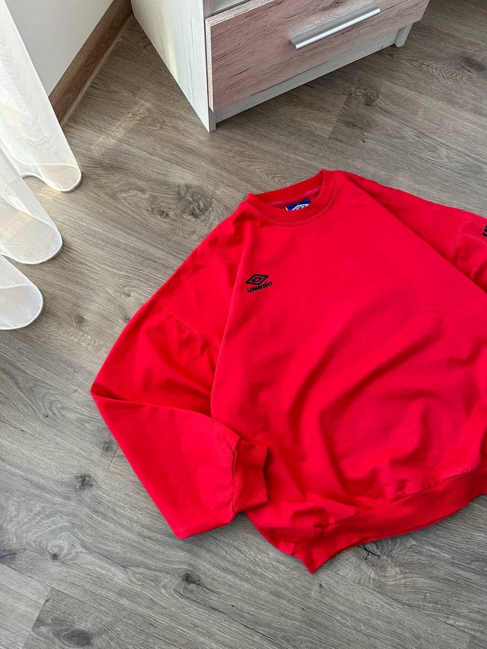 Umbro × Vintage Vintage Umbro Red Sportswear Big Logo Sweatshirt Size US XL / EU 56 / 4 - 5 Thumbnail
