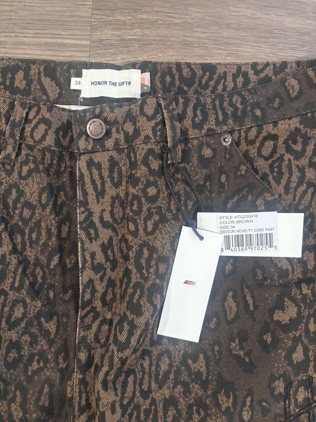 Honor the Gift Honor The Gift Novelty Cord Pant Size US 34 / EU 50 - 3 Thumbnail