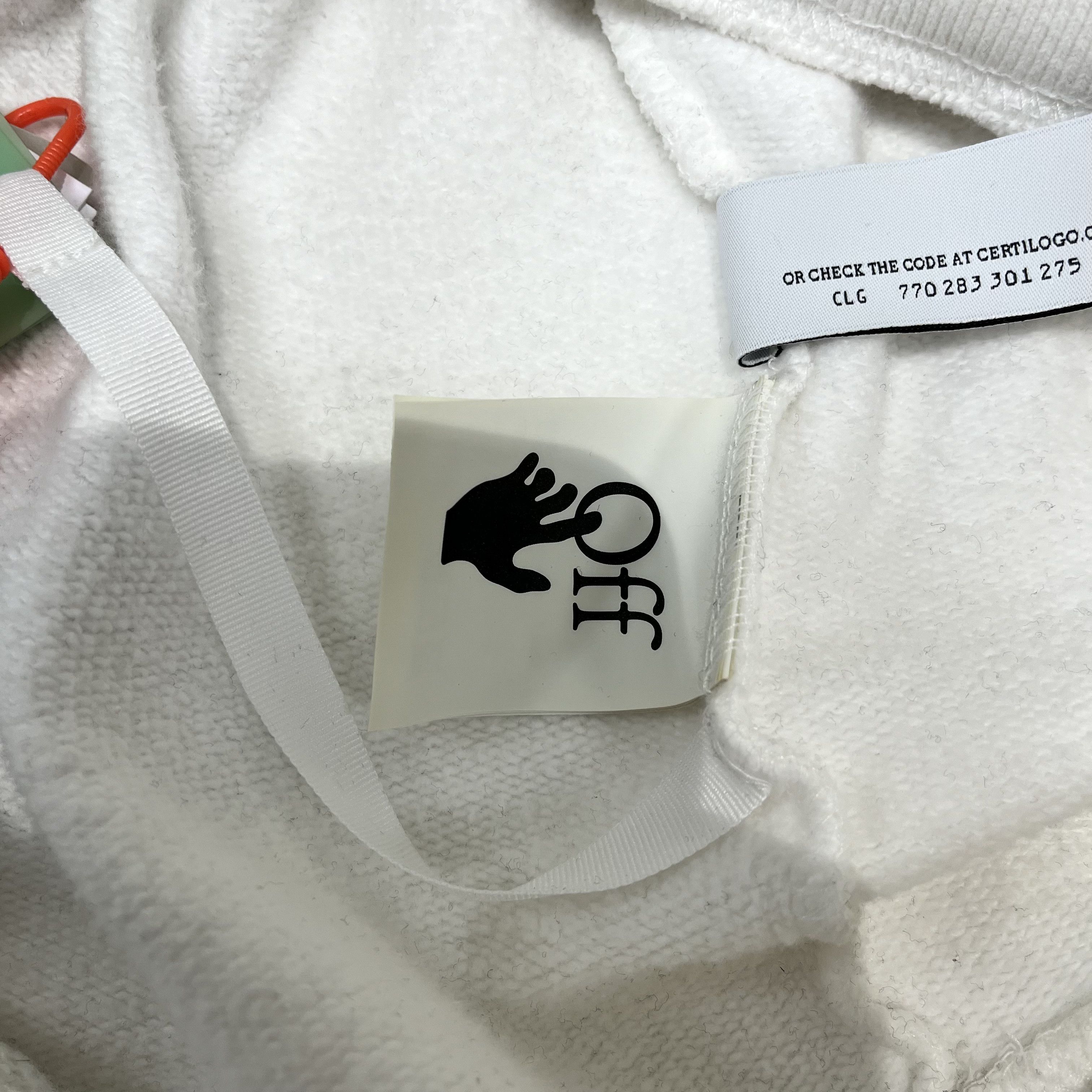 Off-White Off White Marker Arrow Crewneck White/Red Size US M / EU 48-50 / 2 - 7 Thumbnail