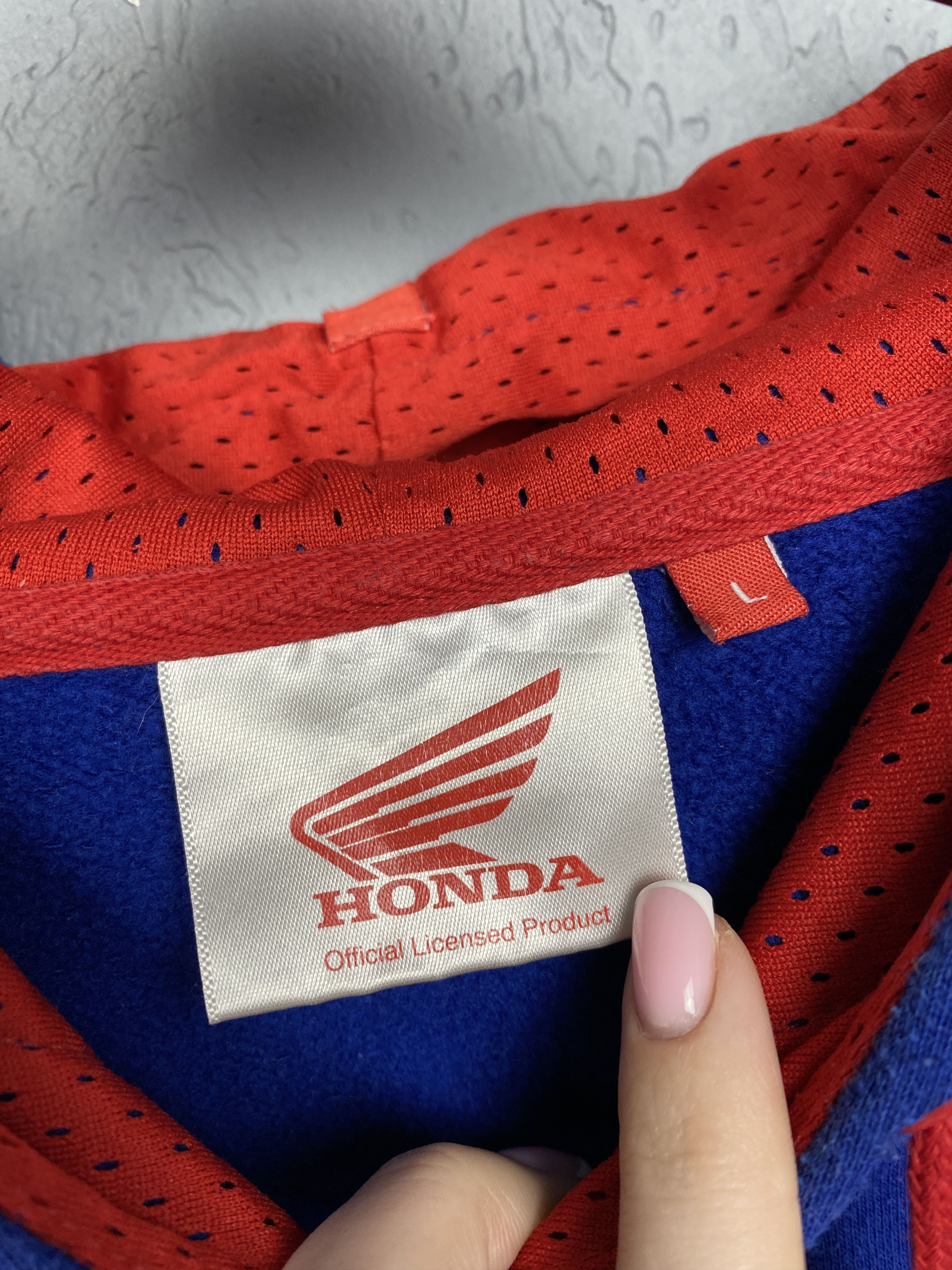 Honda × Vintage Honda Racing Team Vintage Mens Hoodie Size US L / EU 52-54 / 3 - 6 Thumbnail