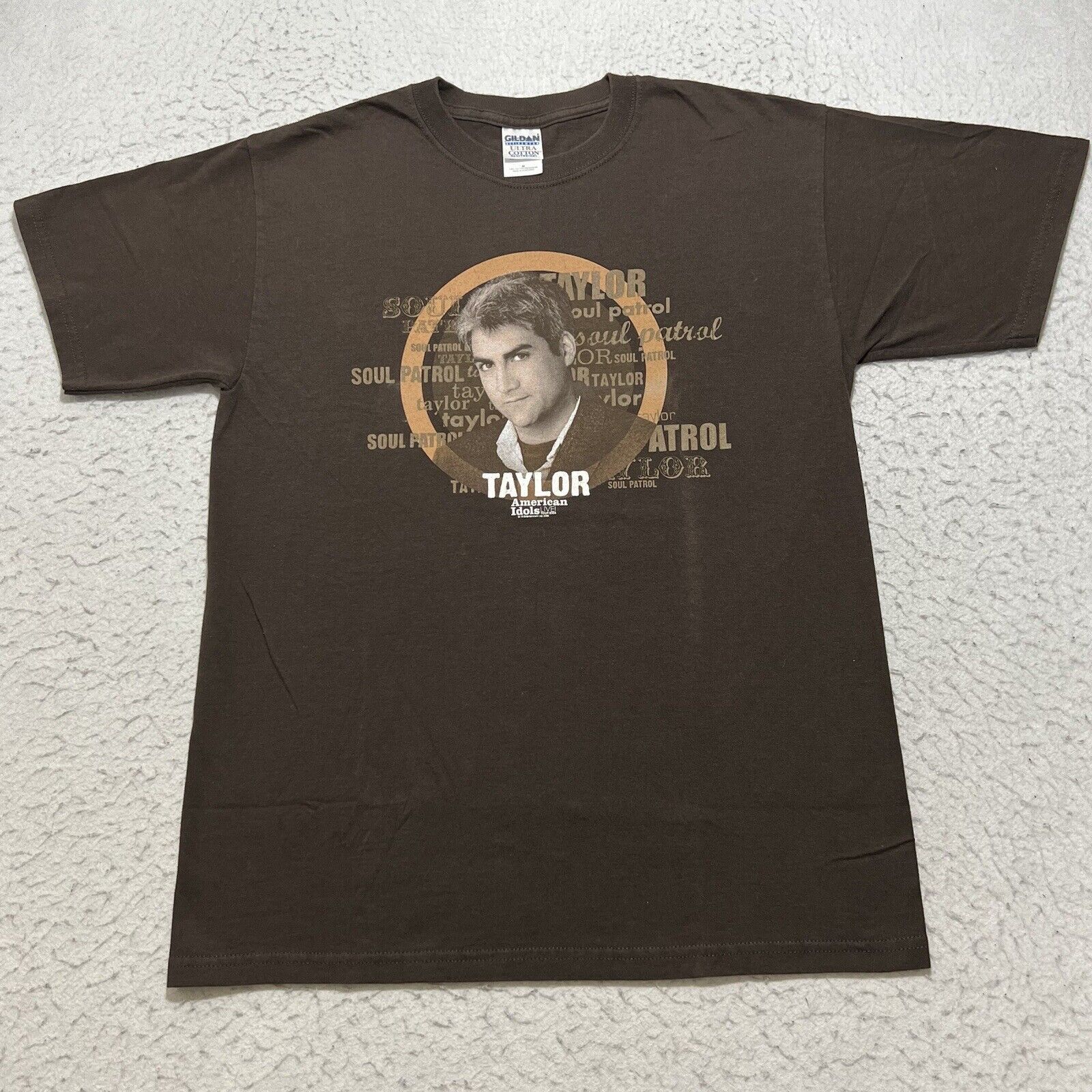 Gildan Vintage American Idol Live Tour '06 Taylor Hicks Graphic Tee Size US M / EU 48-50 / 2 - 1 Thumbnail