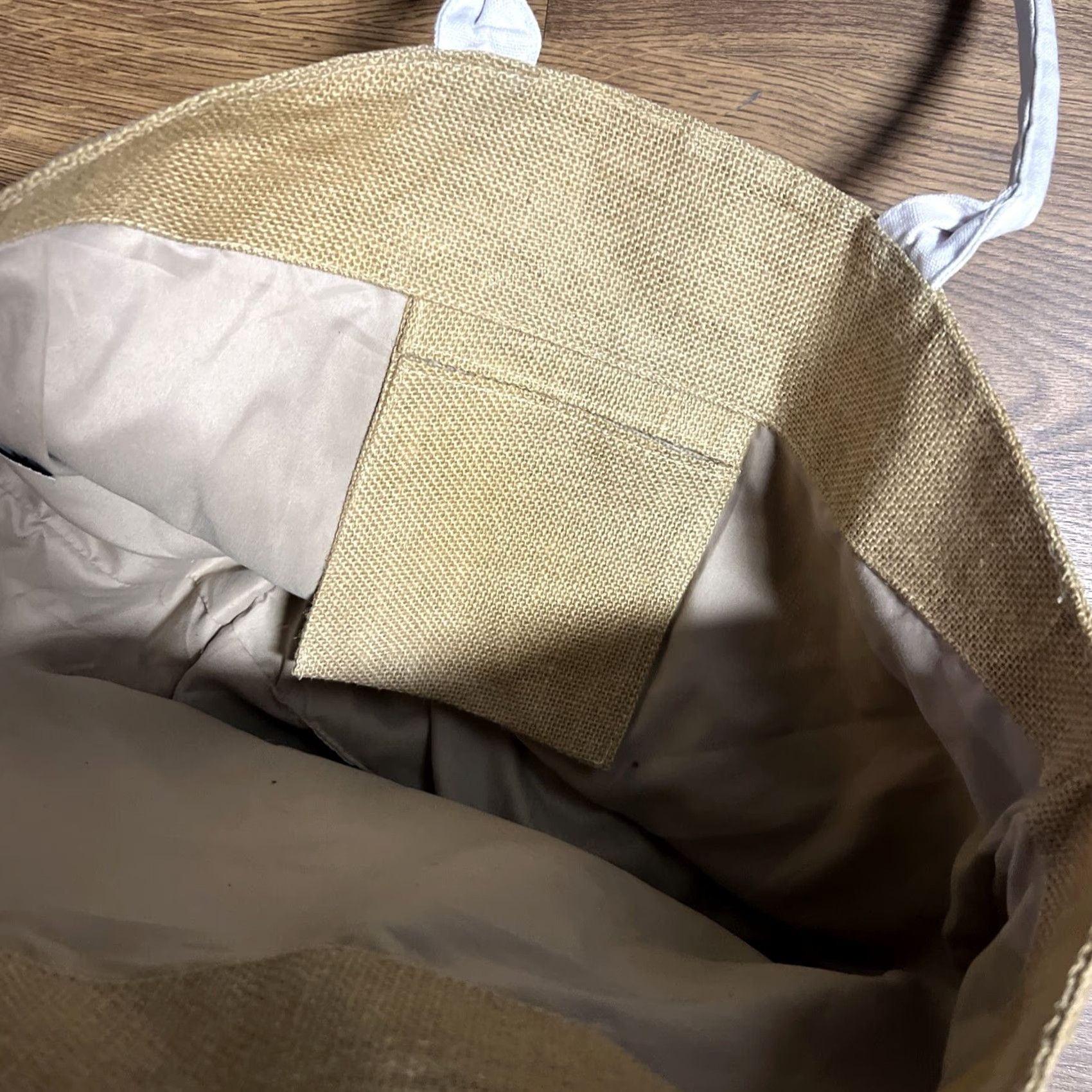 Vintage Margaritaville Tote Bag Beach Distressed Canvas Purse 13in X 13in Women Cotton Ivory Handles Blue Branding Jimmy Buffett Margaritaville Beach Size ONE SIZE - 2 Thumbnail