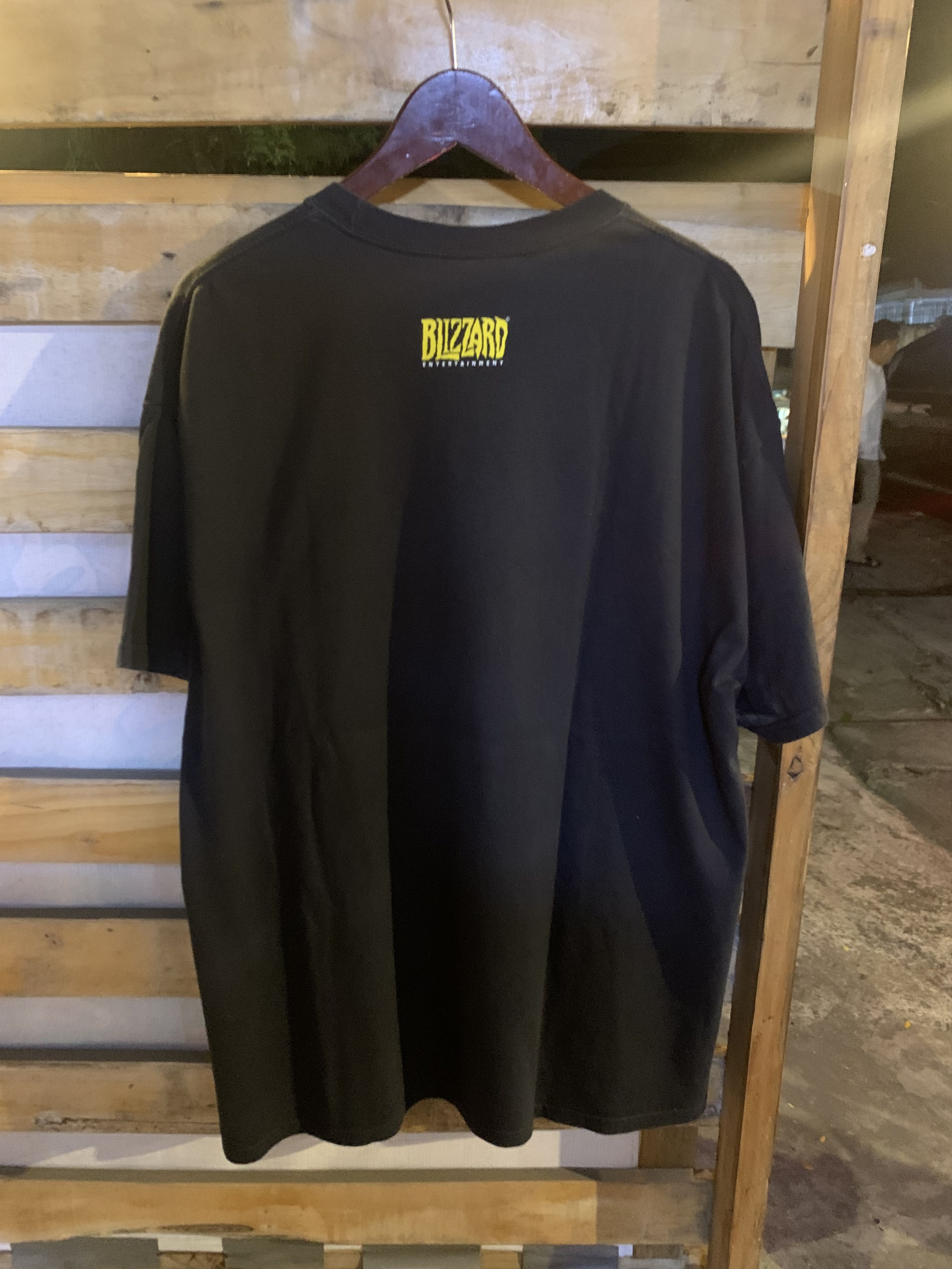 Vintage 🔥RARE🔥 VINTAGE World WarCarft Bllizzard T-SHIRT Size US L / EU 52-54 / 3 - 3 Thumbnail