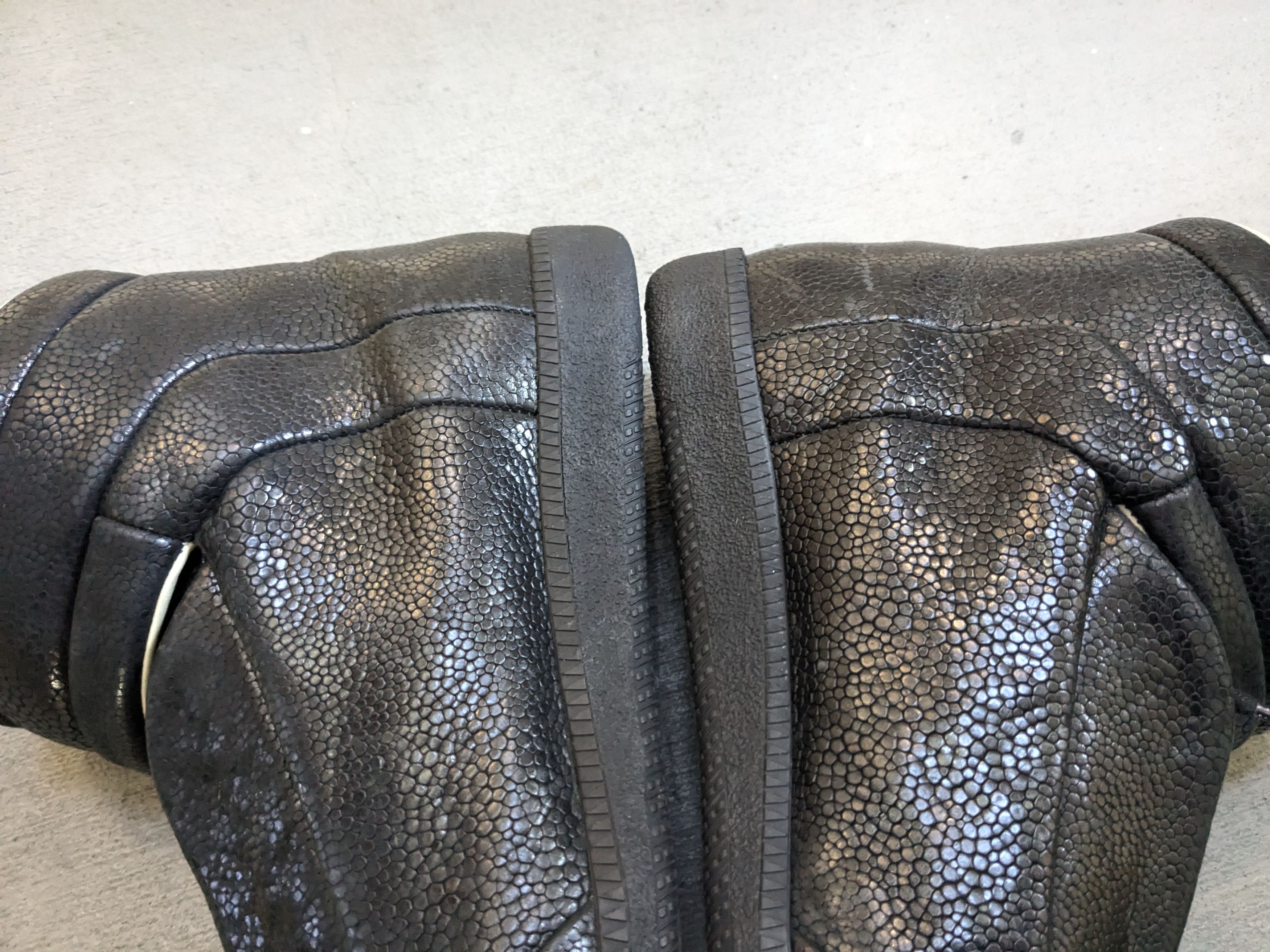 Maison Margiela Maison Margiela Future Black 9 42 Leather High Tops Size US 9 / EU 42 - 14 Thumbnail