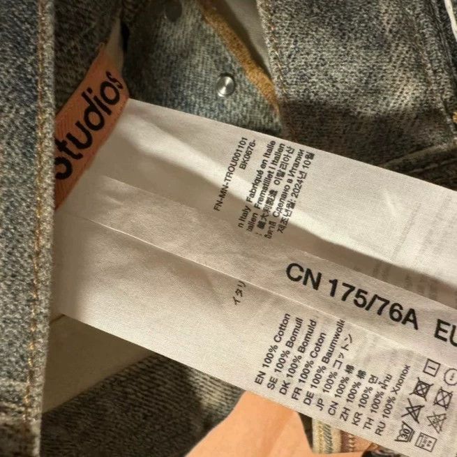 Acne Studios acne studios Candy chain machete jeans 2502-Nextarrow Size US 30 / EU 46 - 6 Thumbnail