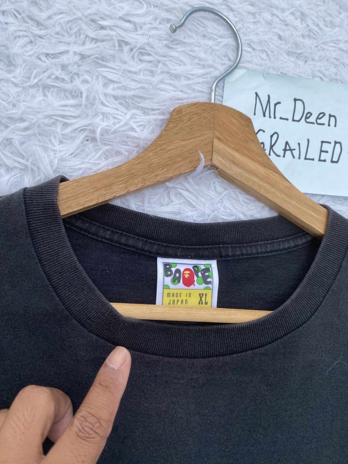 Bape Rare BAPE By Baby Milo Rest In Bed Picnic Tshirt Size US XL / EU 56 / 4 - 13 Thumbnail