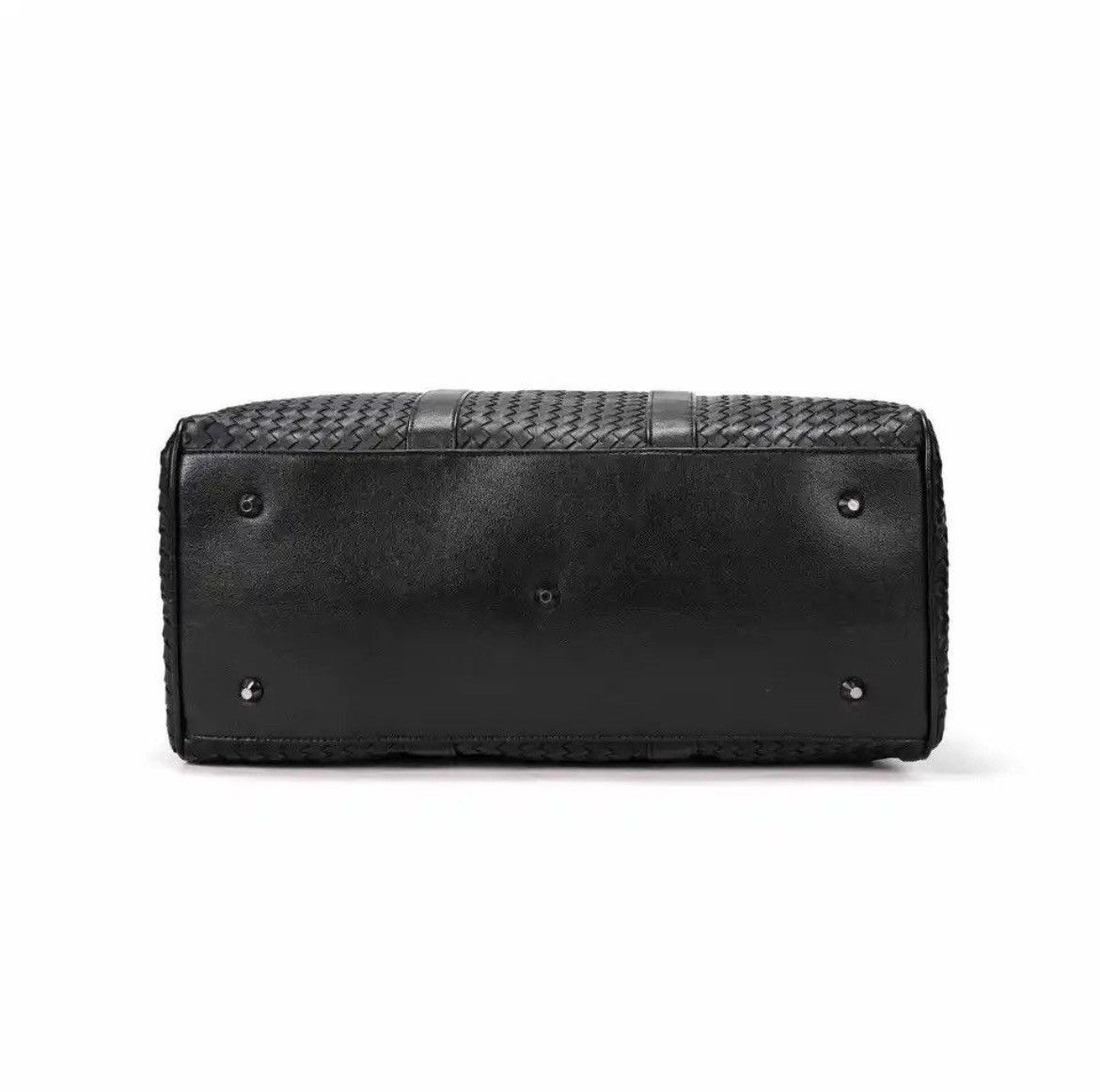 Japanese Brand × Vintage Outdoor retro woven travel duffle bag pu leather Size ONE SIZE - 6 Thumbnail