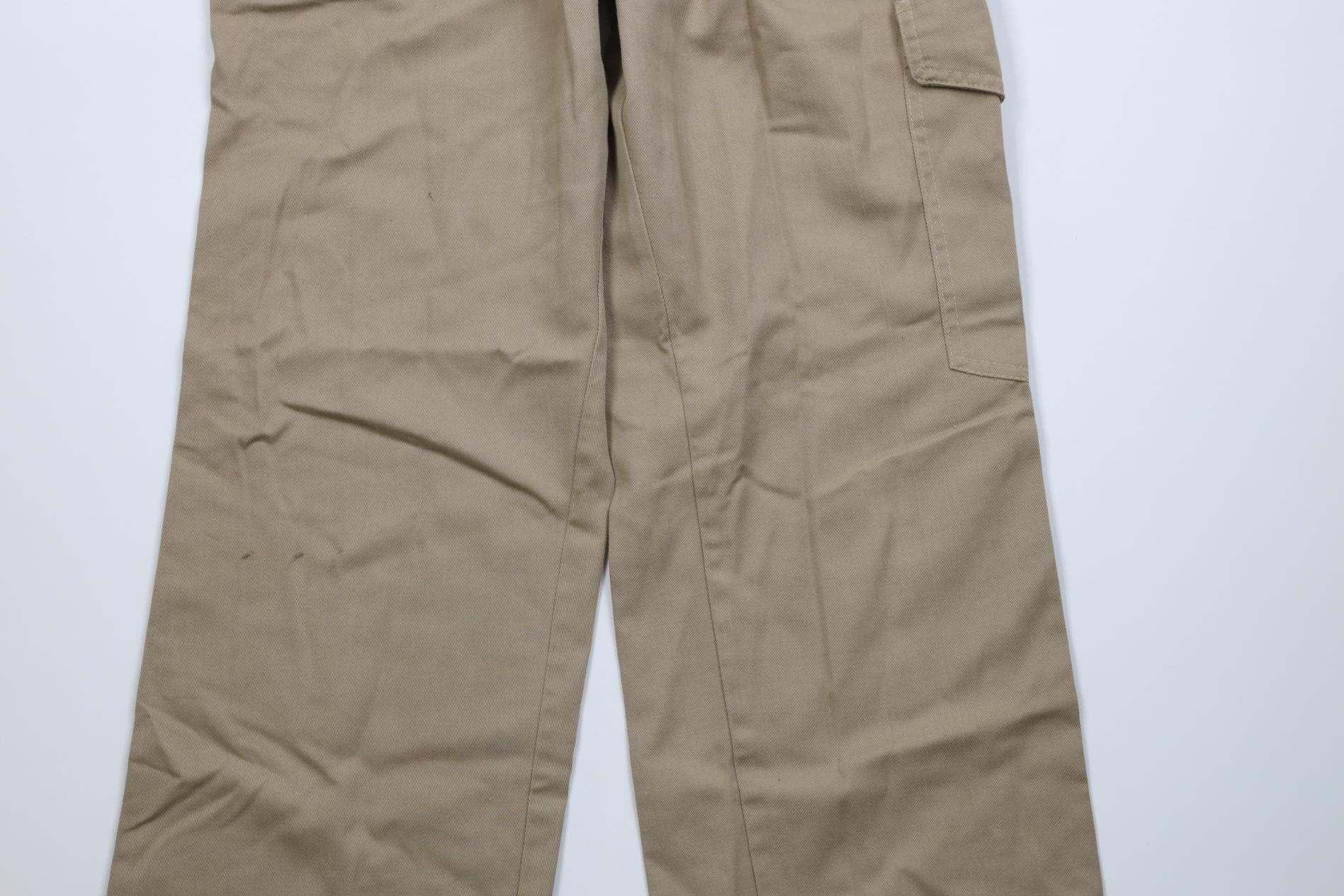 Vintage Vintage 70s Streetwear Safari Bush Wide Leg Cargo Pants USA Size US 30 / EU 46 - 3 Thumbnail