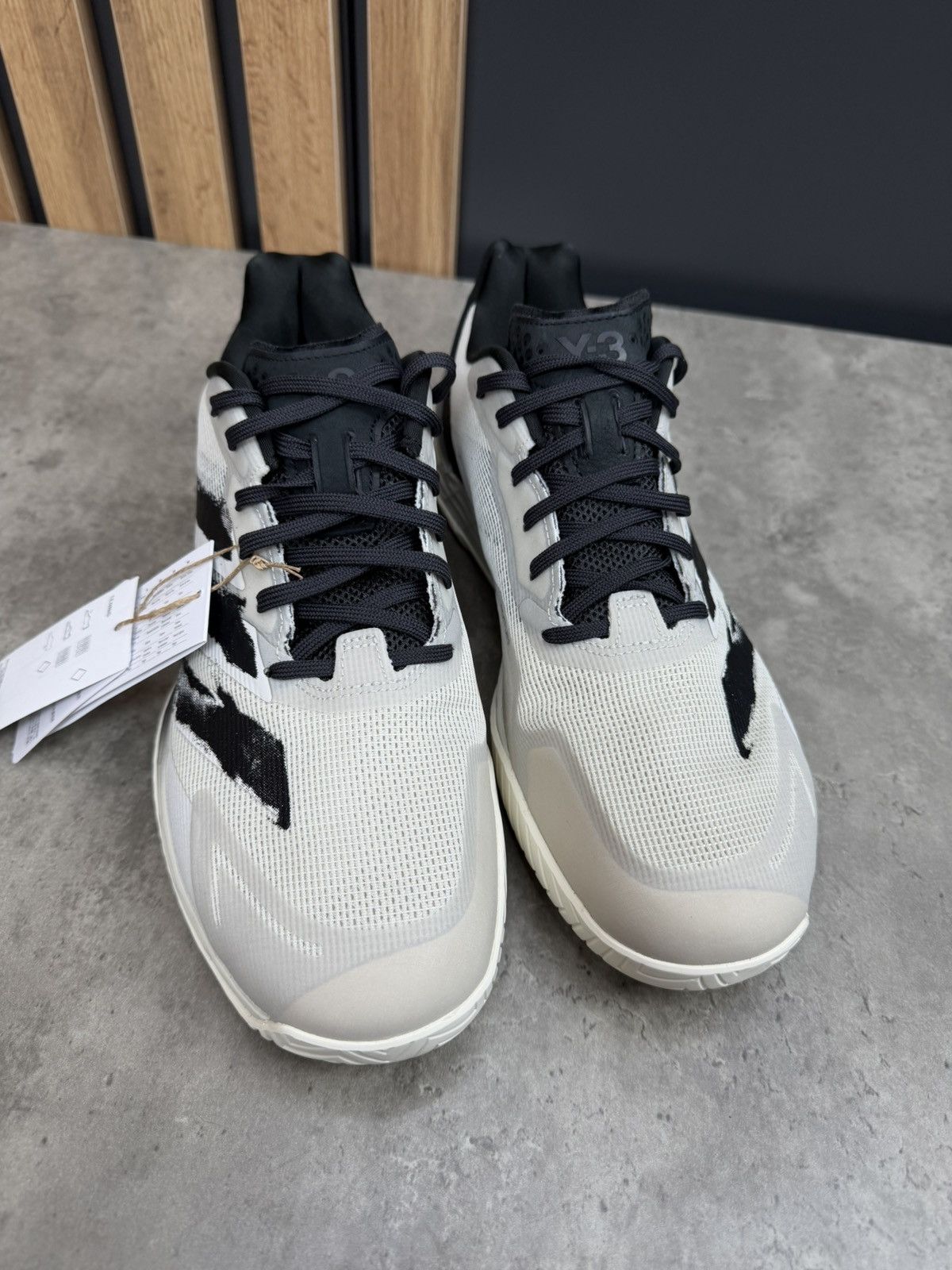 Y-3 Adidas Y-3 Yohji Yamamoto Defiant Speed 2 Tennis Shoes Us 12 Size US 12 / EU 45 - 4 Thumbnail