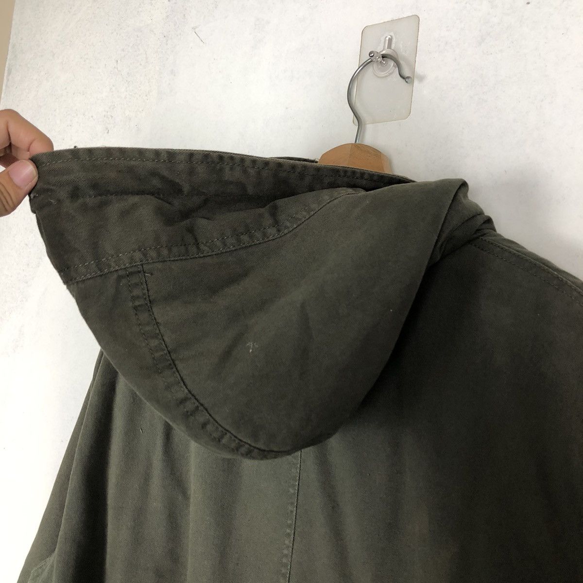 Vintage 🔥Vintage Parka Jacket In The Attic Military Design Size US L / EU 52-54 / 3 - 8 Thumbnail