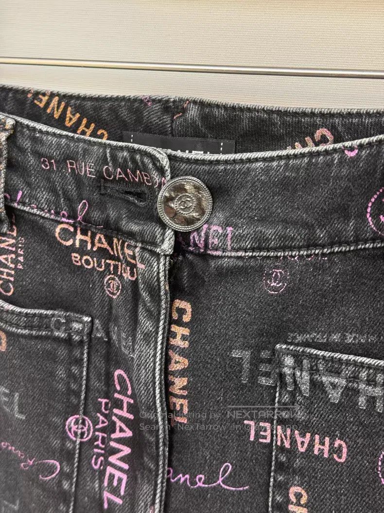 Chanel Chanel Grey jeans Size 42" / US 20 - 3 Thumbnail