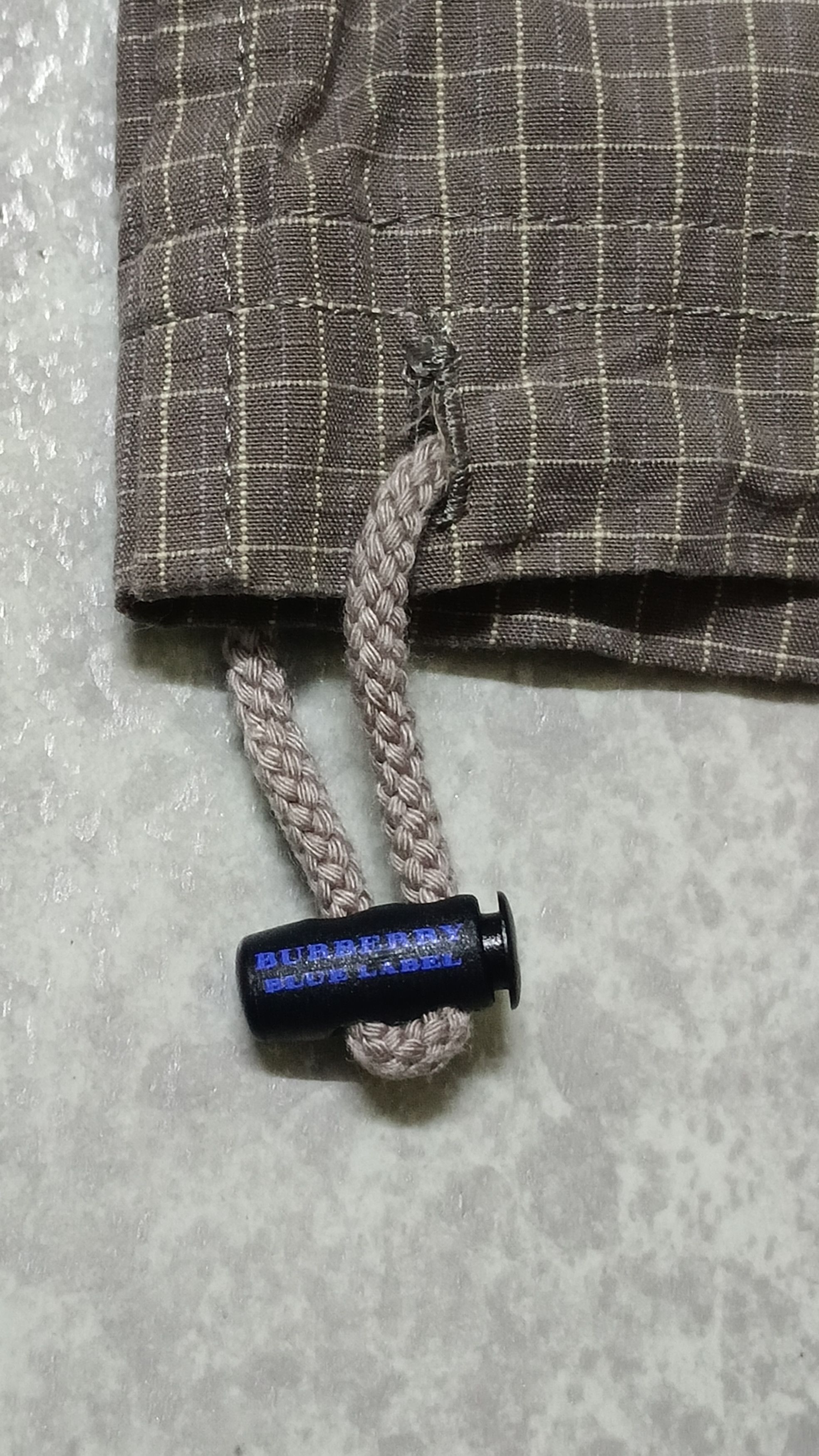 Burberry × Vintage Burberry Blue Label Short Sleeve Hooded Jacket Made In Japan Size US M / EU 48-50 / 2 - 9 Thumbnail