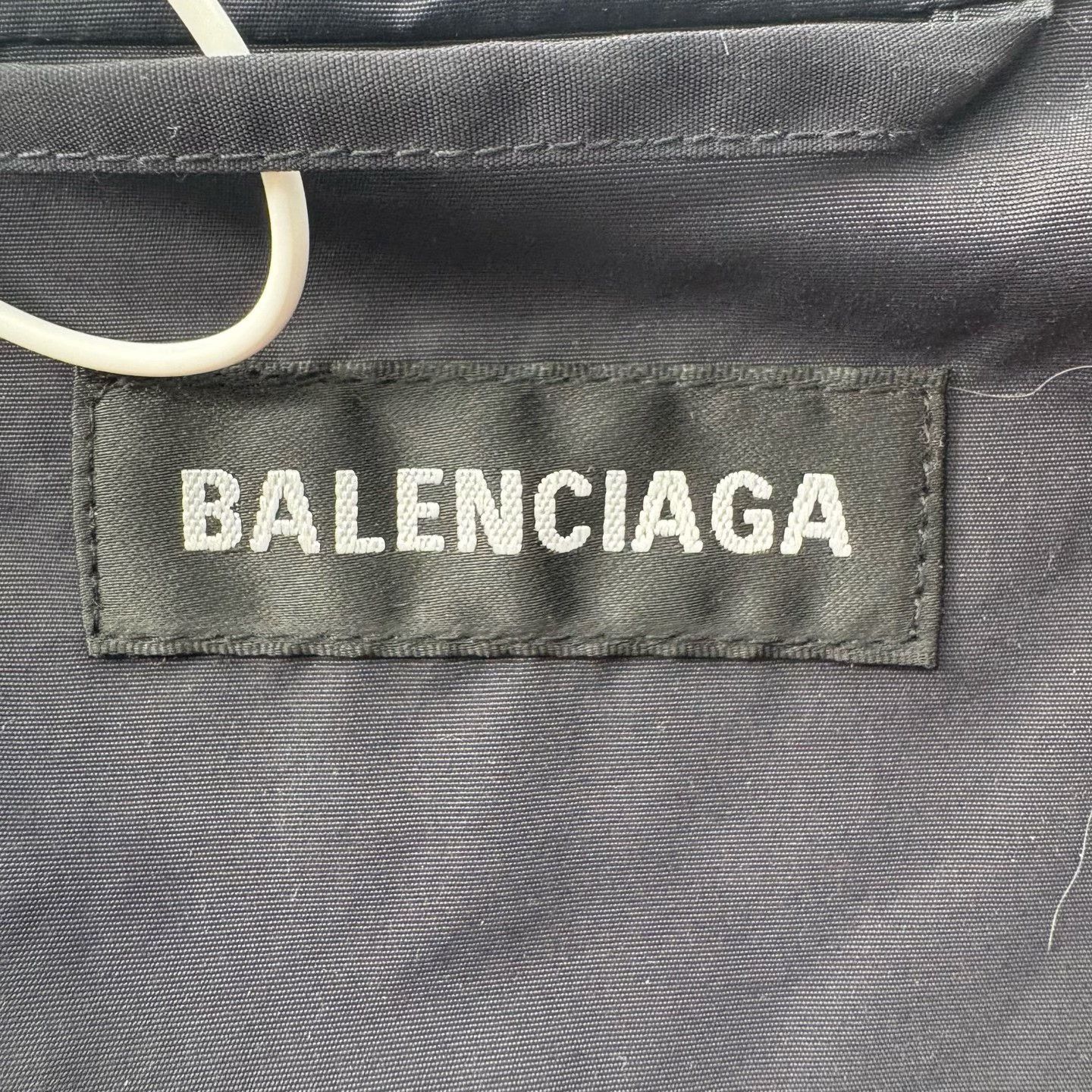 Balenciaga Balenciaga Logo-patterned jacket with stand-up collar, zip Size US XS / EU 42 / 0 - 3 Thumbnail