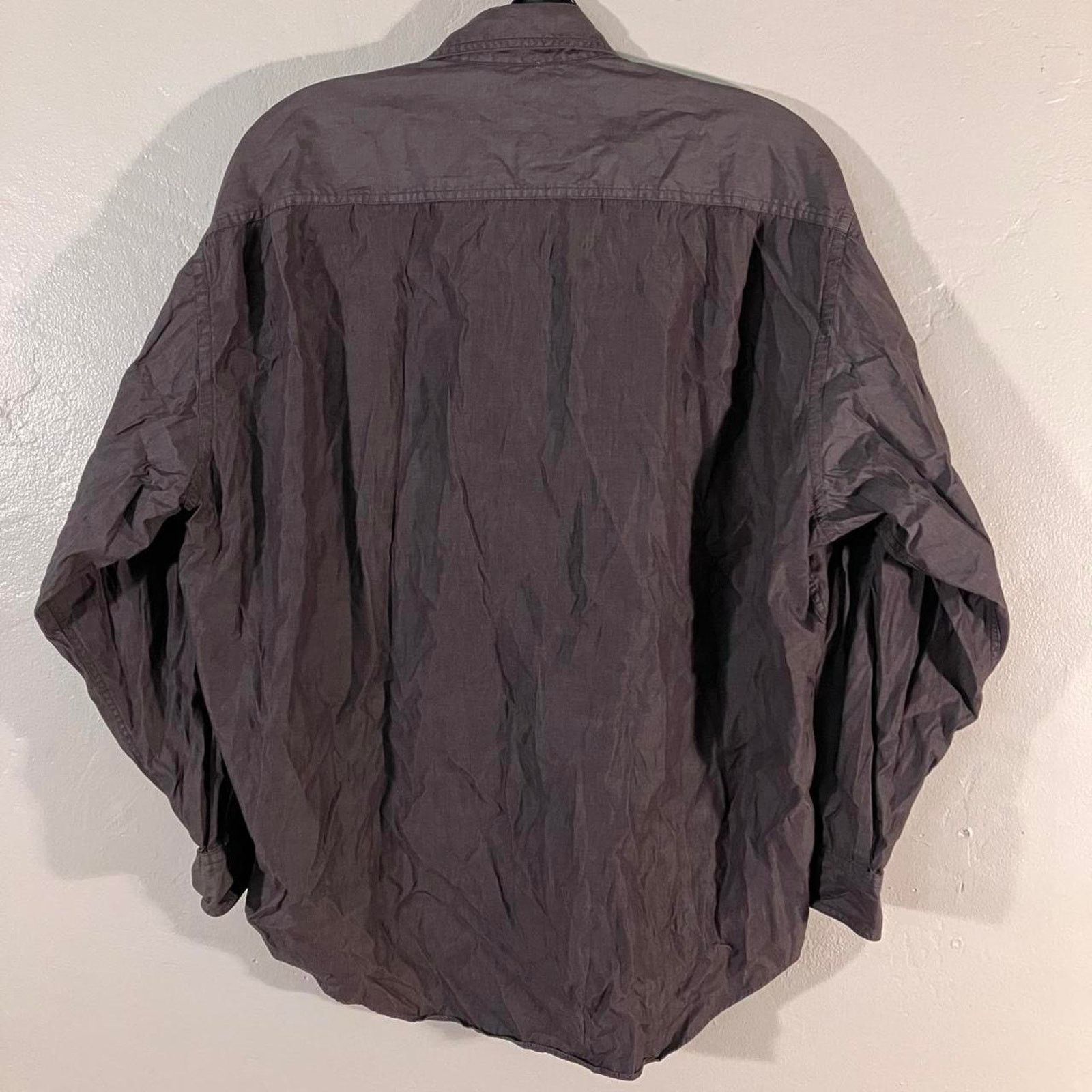 Nordstrom Nordstrom Grey Button Up Casual Shirt 2 Pocket Large Size US L / EU 52-54 / 3 - 5 Thumbnail