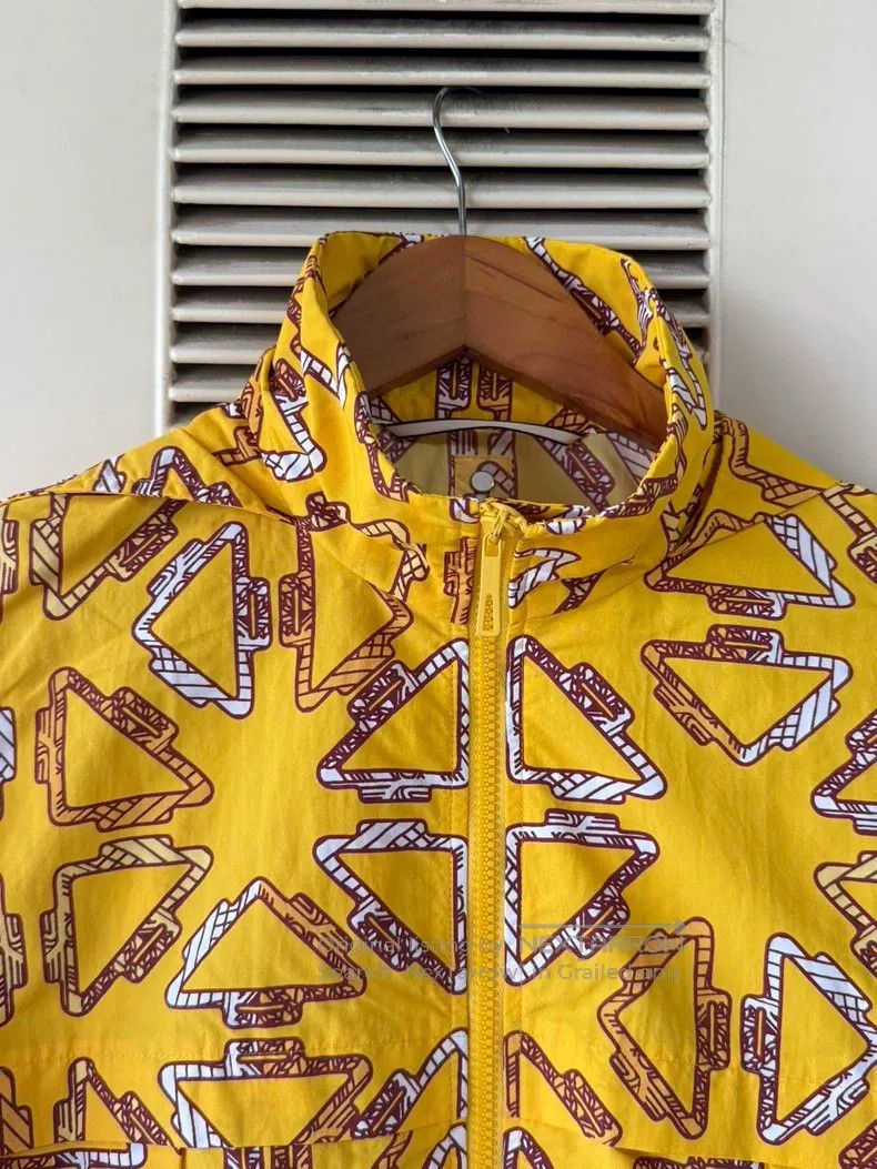 Hermes Hermes Yellow windbreaker Size XXS / US 00 / IT 34 - 4 Thumbnail