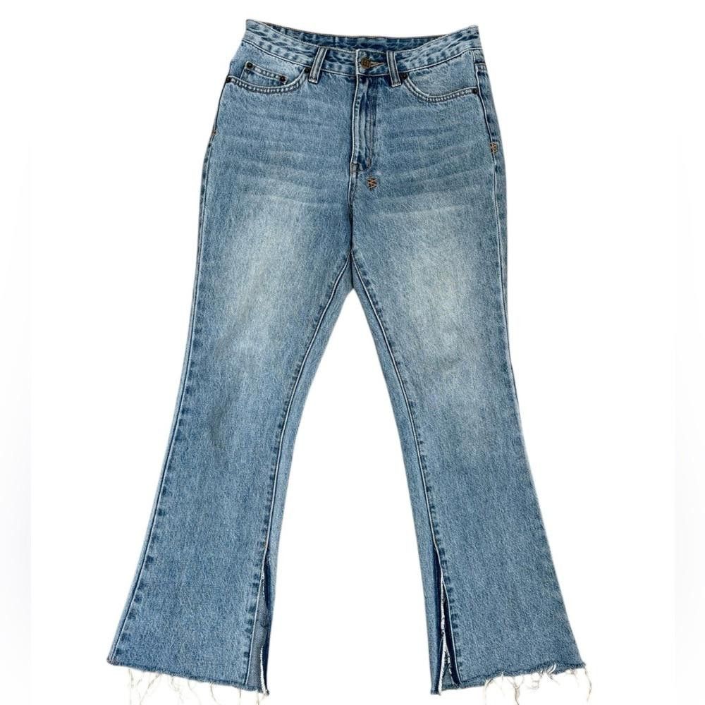 Ksubi KSUBI Skinny Flare Kickn Placid Acid 098 Jeans Size 26 Size 26" / US 2 / IT 38 - 4 Thumbnail