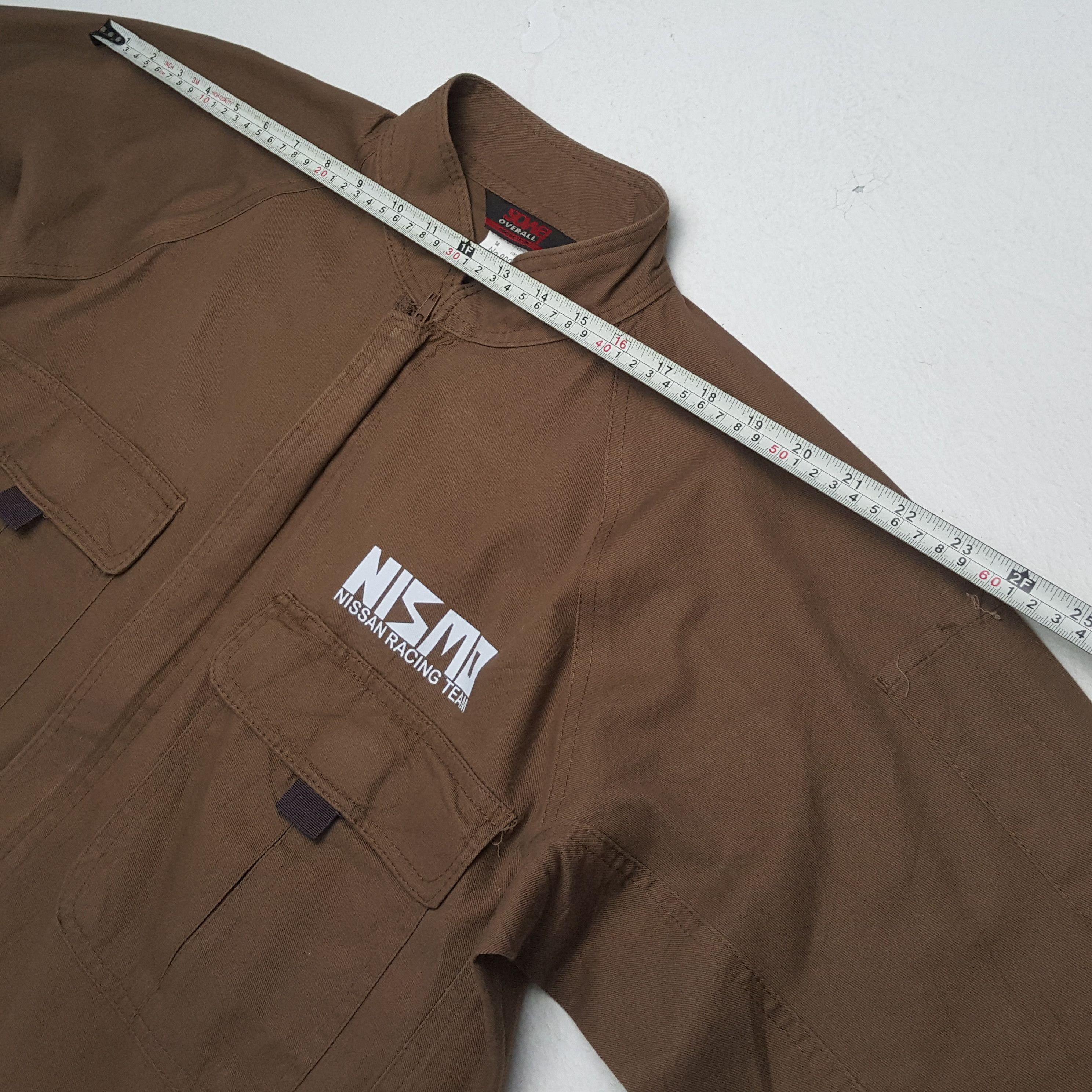Vintage NISMO NISSAN RACING TEAM Motorsports Custom Coverall Jacket Size US L / EU 52-54 / 3 - 9 Thumbnail