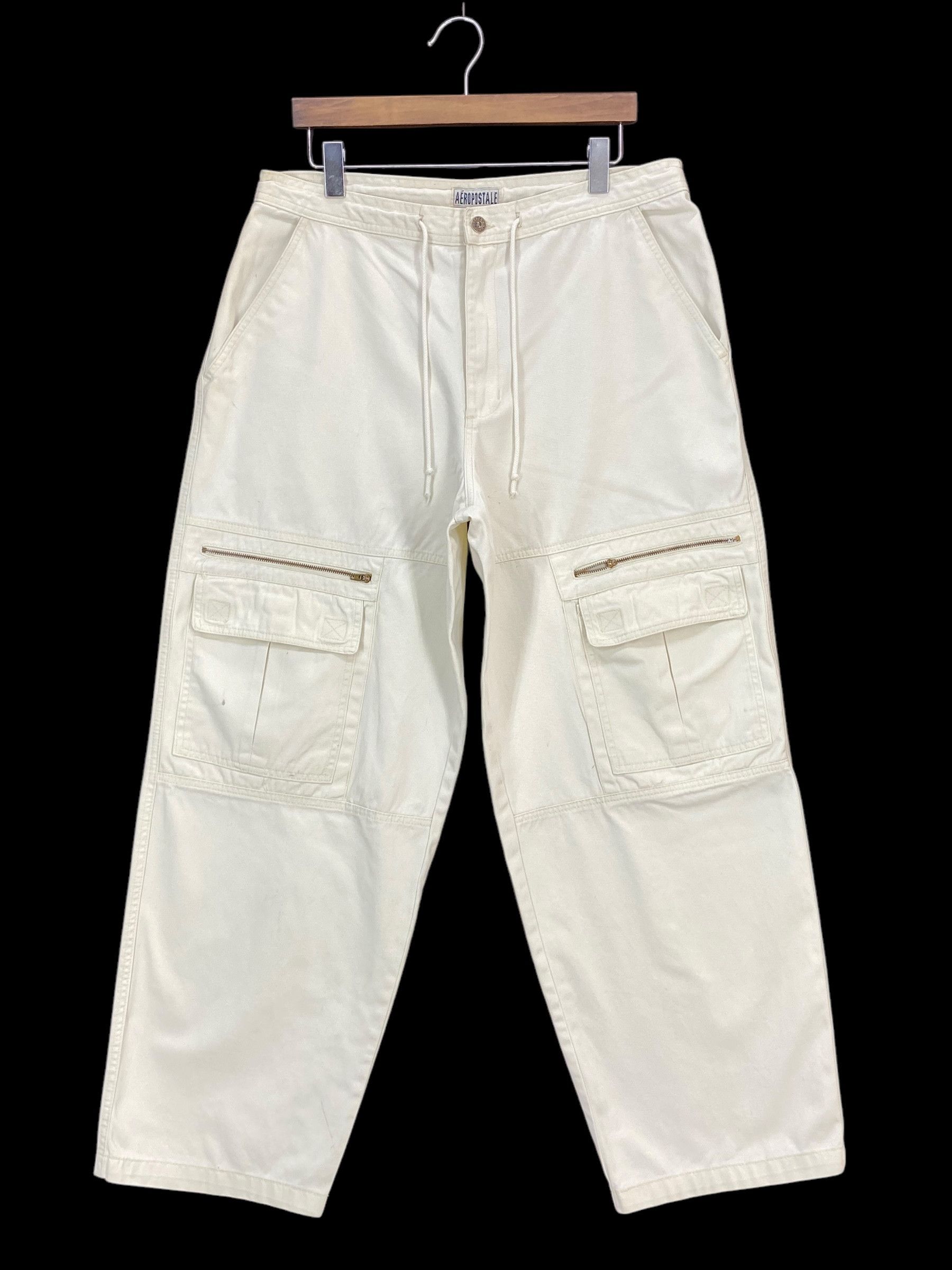 Japanese Brand Aeropostale Classe Cargo Pants Stripes Size 34" / US 12 / IT 48 - 1 Thumbnail