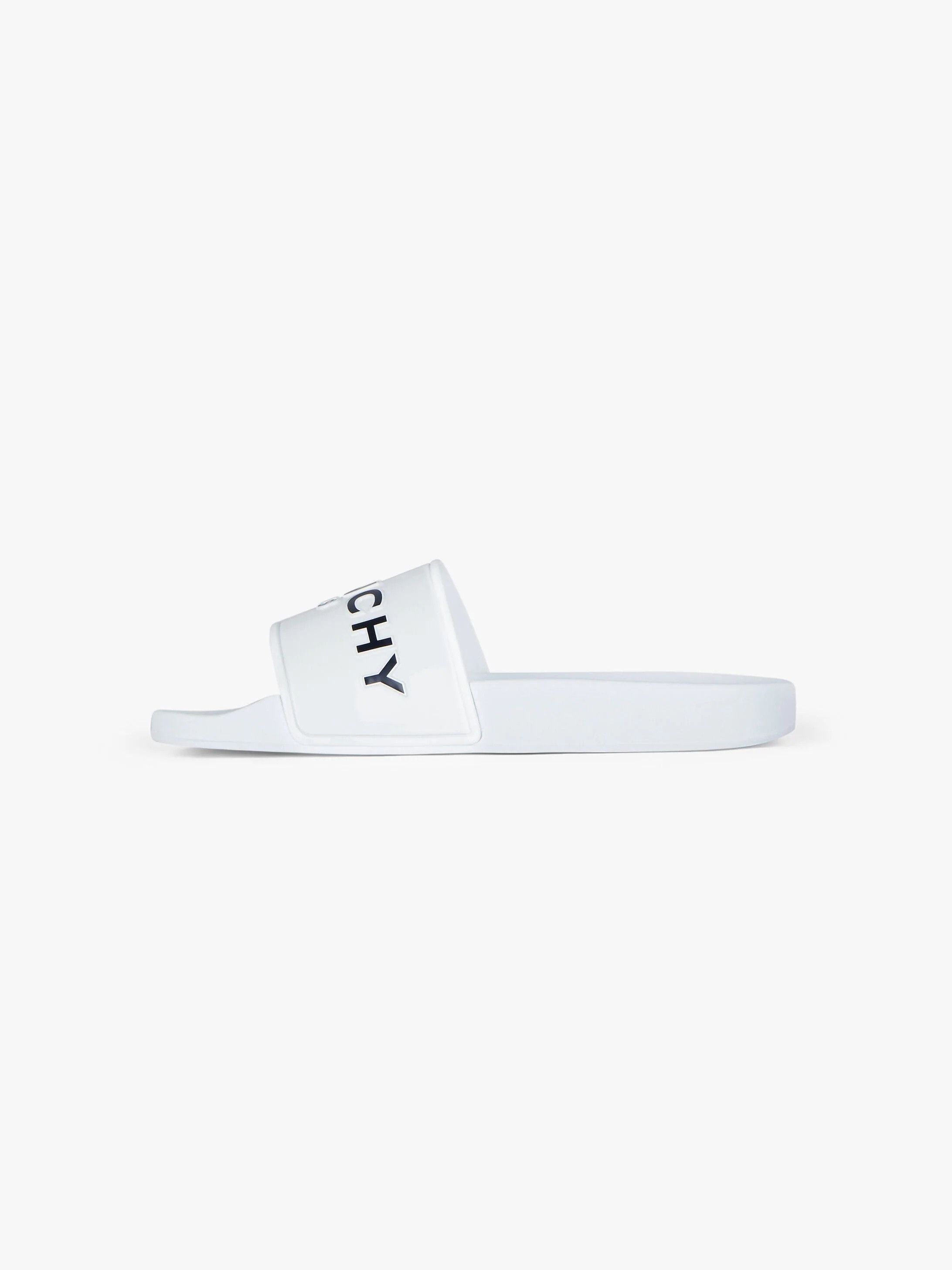 Givenchy o1w1db10925 Slide Flat Sandals in White Size US 8 / EU 41 - 3 Thumbnail