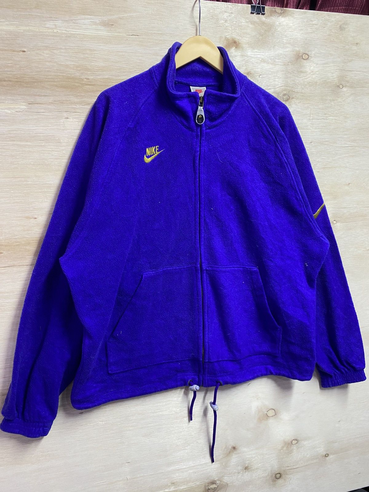 Nike Vintage nike fleece jacket Size US XL / EU 56 / 4 - 3 Thumbnail