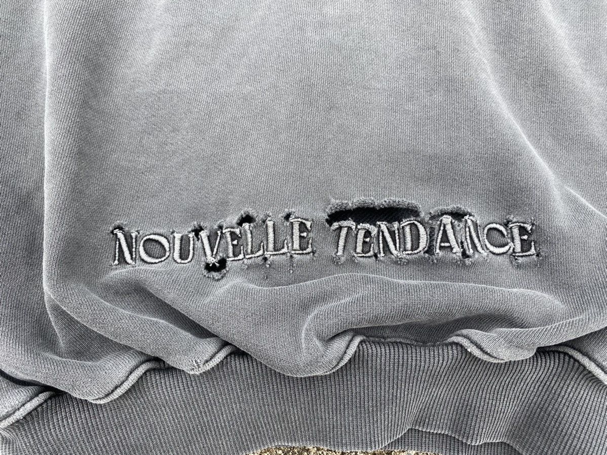 Juun.J Juun.j Distressed + Sunfaded Boxy Cut Hoodie Size US M / EU 48-50 / 2 - 14 Thumbnail