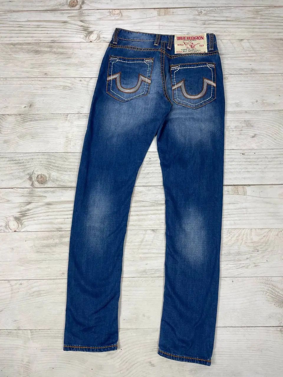 True Religion Vintage True Religion Billy Super Big T Jeans Denim Y2K Size US 30 / EU 46 - 1 Thumbnail