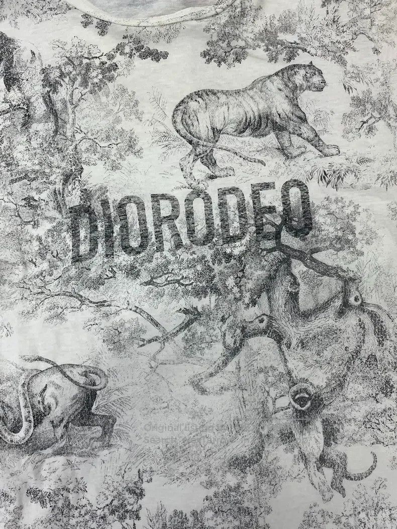 Dior Dior ZOO PRINTED SHORT-SLEEVED T-SHIRT Size S / US 4 / IT 40 - 2 Thumbnail
