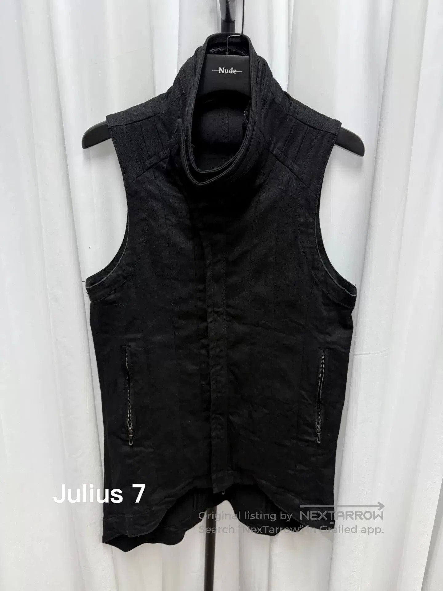 Comme des Garcons Homme Plus Stylish Black Denim Stand. Size US M / EU 48-50 / 2 - 1 Thumbnail