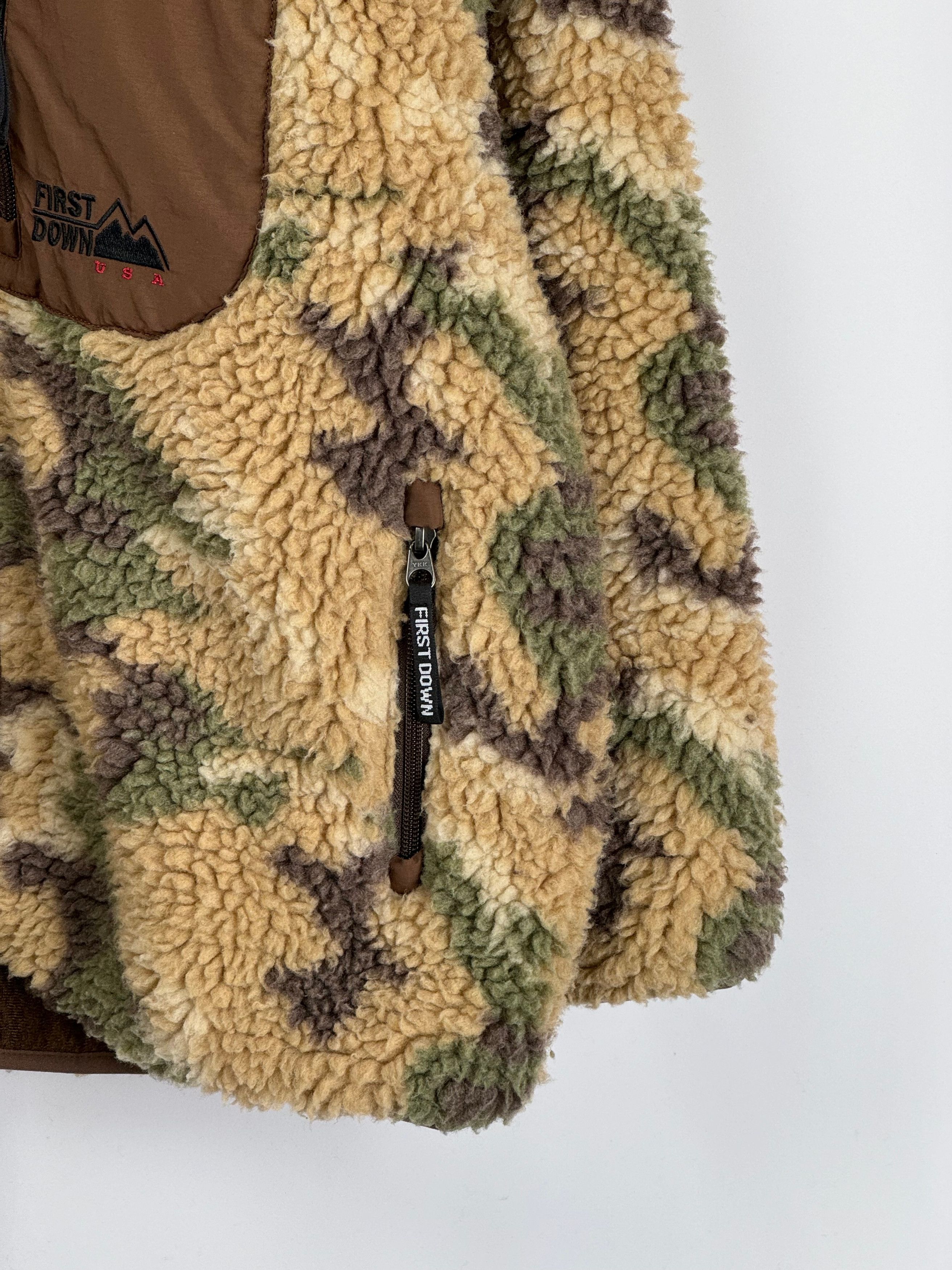 Other FIRST DOWN Camo Fleece Full Zip Size US S / EU 44-46 / 1 - 6 Thumbnail