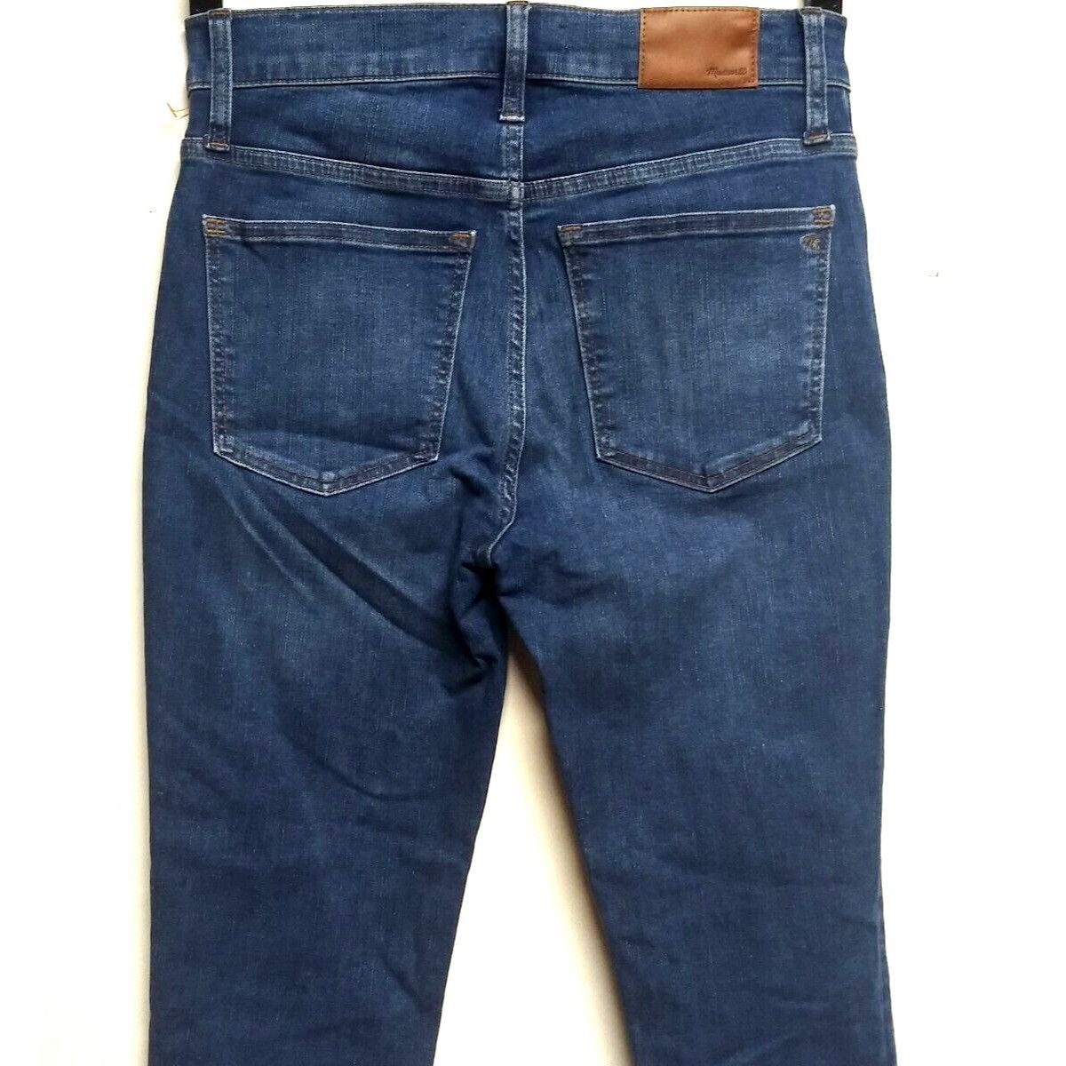 Madewell Madewell Jeans 9" Mid Rise Skinny Crop Sz 27 Medium Wash Den Size 27" / US 4 / IT 40 - 5 Thumbnail