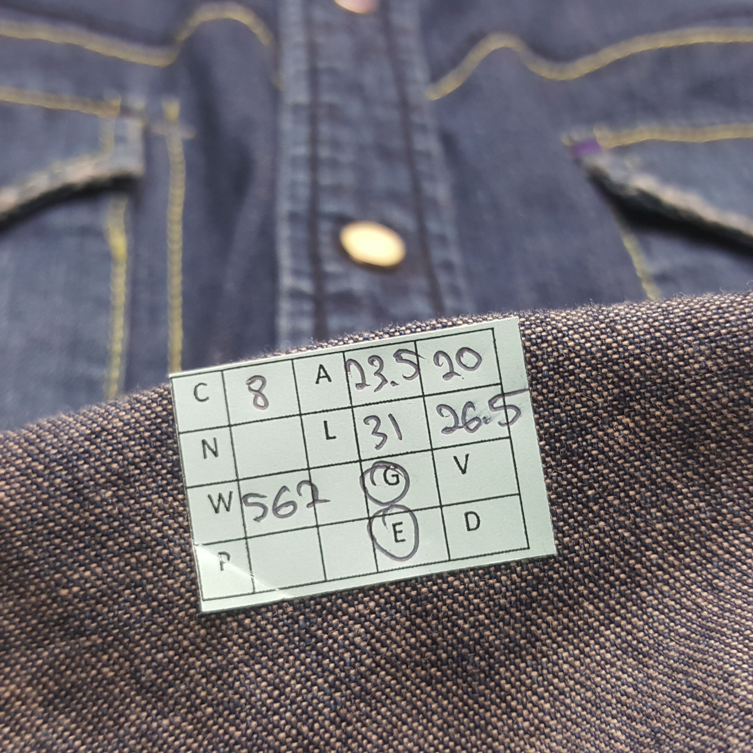 Prps Vintage PRPS Denim Button Up Shirt Size US L / EU 52-54 / 3 - 9 Thumbnail