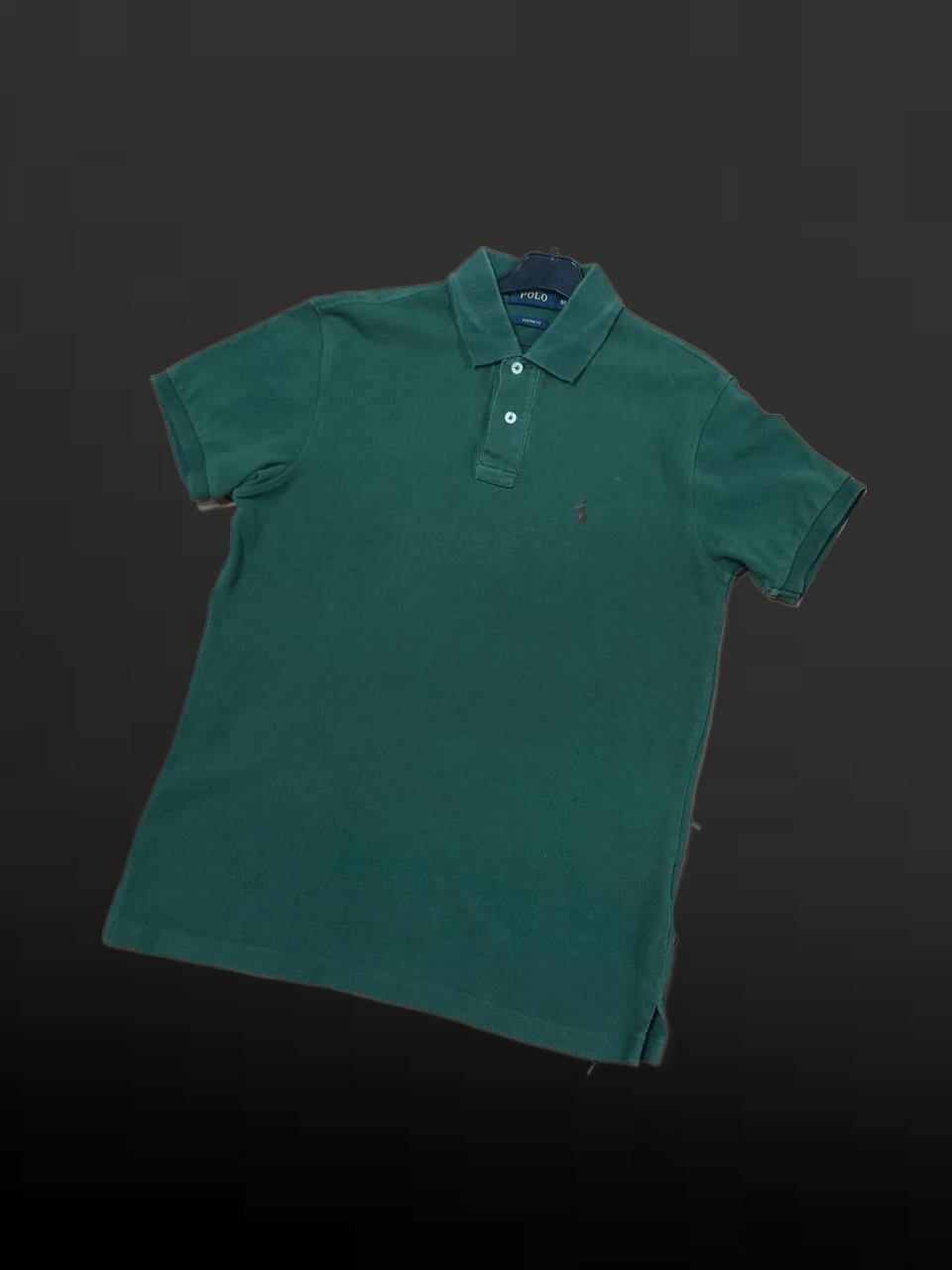 Polo Ralph Lauren Green Polo Ralph Lauren Custom Fit Streetwear Size US M / EU 48-50 / 2 - 1 Thumbnail