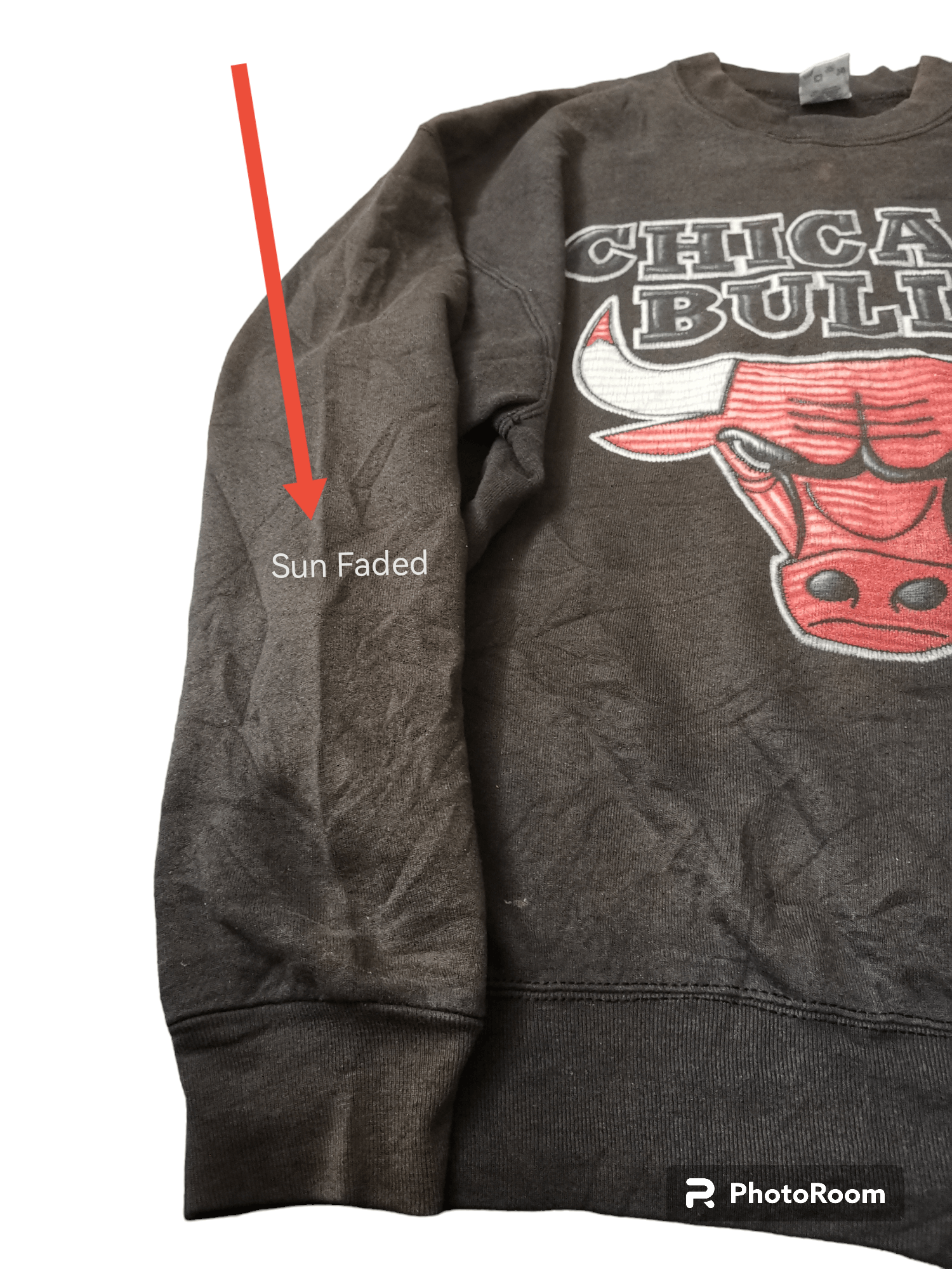 NBA × Vintage 🔥Vtg 90s Sweatshirt Chicago Bulls Size US XL / EU 56 / 4 - 4 Thumbnail