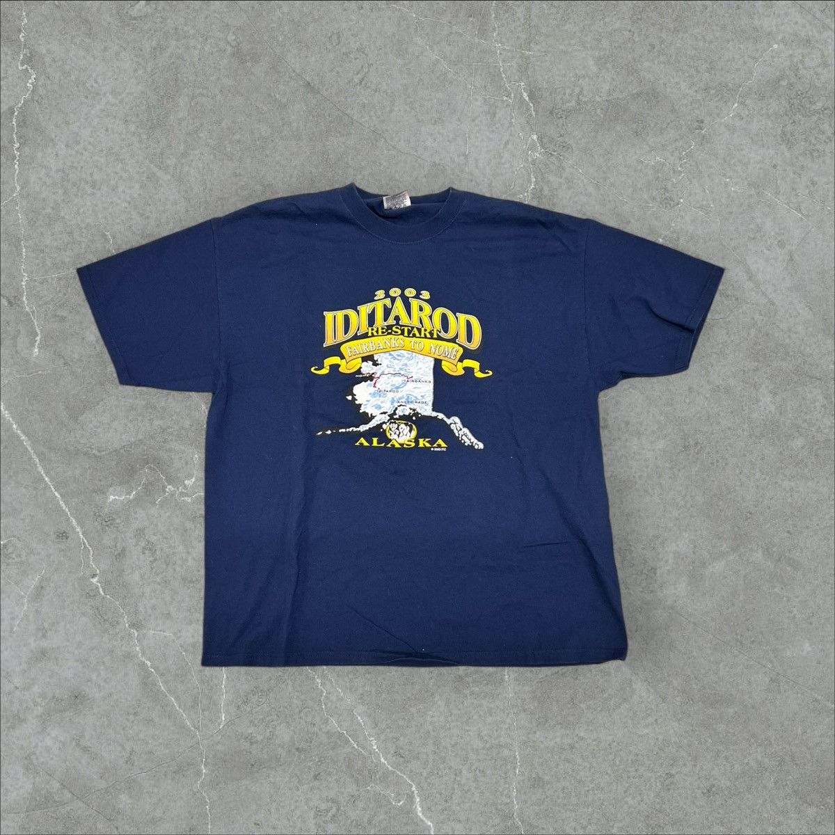 Vintage 2003 Iditarod Husky Race Alaska Size US XL / EU 56 / 4 - 1 Thumbnail