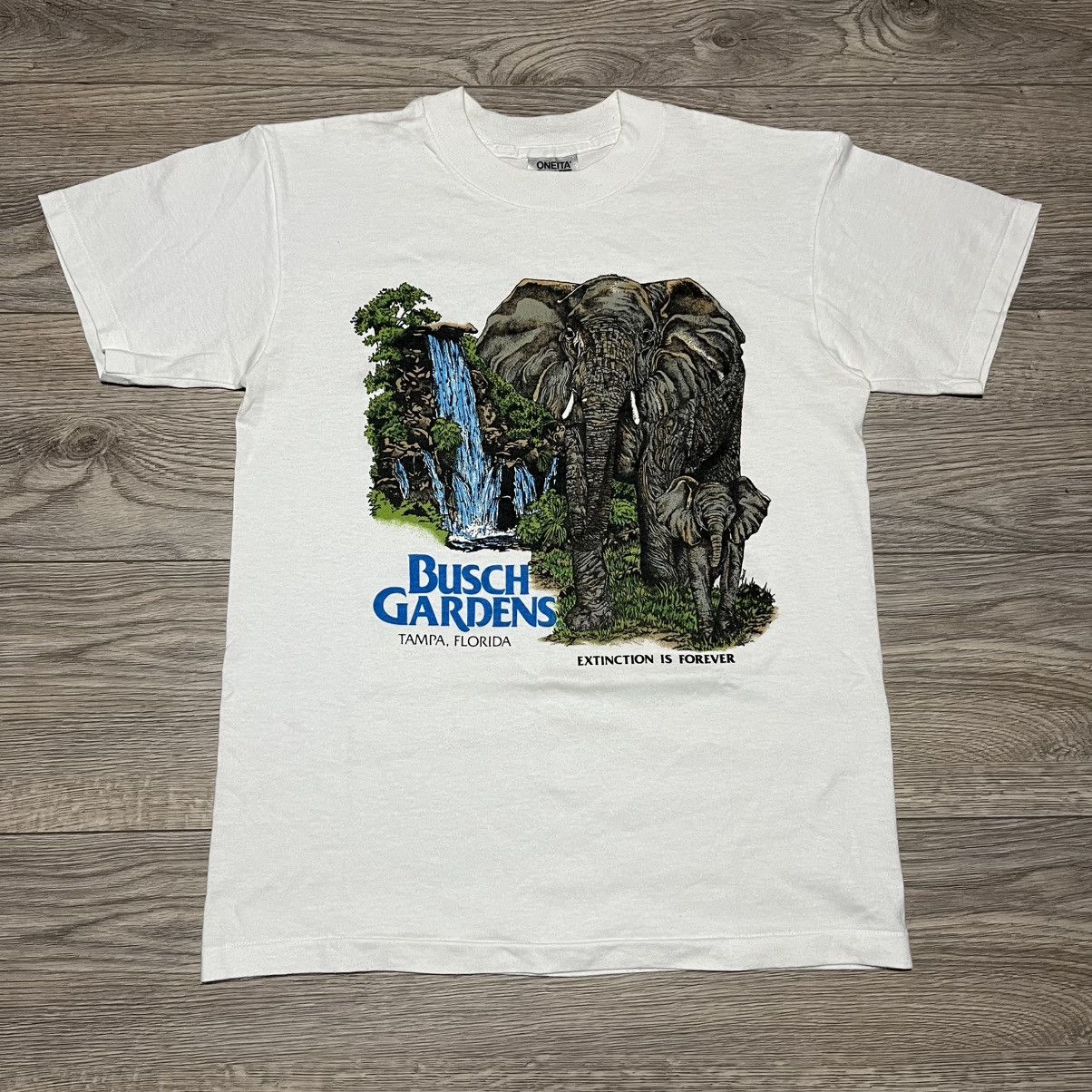 Vintage Busch garden vintage tee Oneita 90s Size US M / EU 48-50 / 2 - 1 Thumbnail