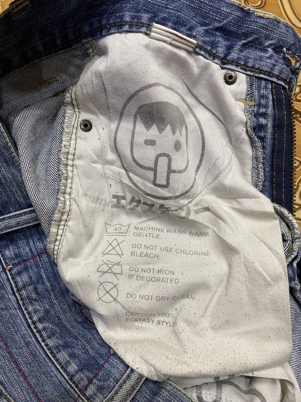 If Six Was Nine × Japanese Brand × Le Grande Bleu (L.G.B.) ECTASY Denim Y2k Style Size US 28 / EU 44 - 6 Thumbnail