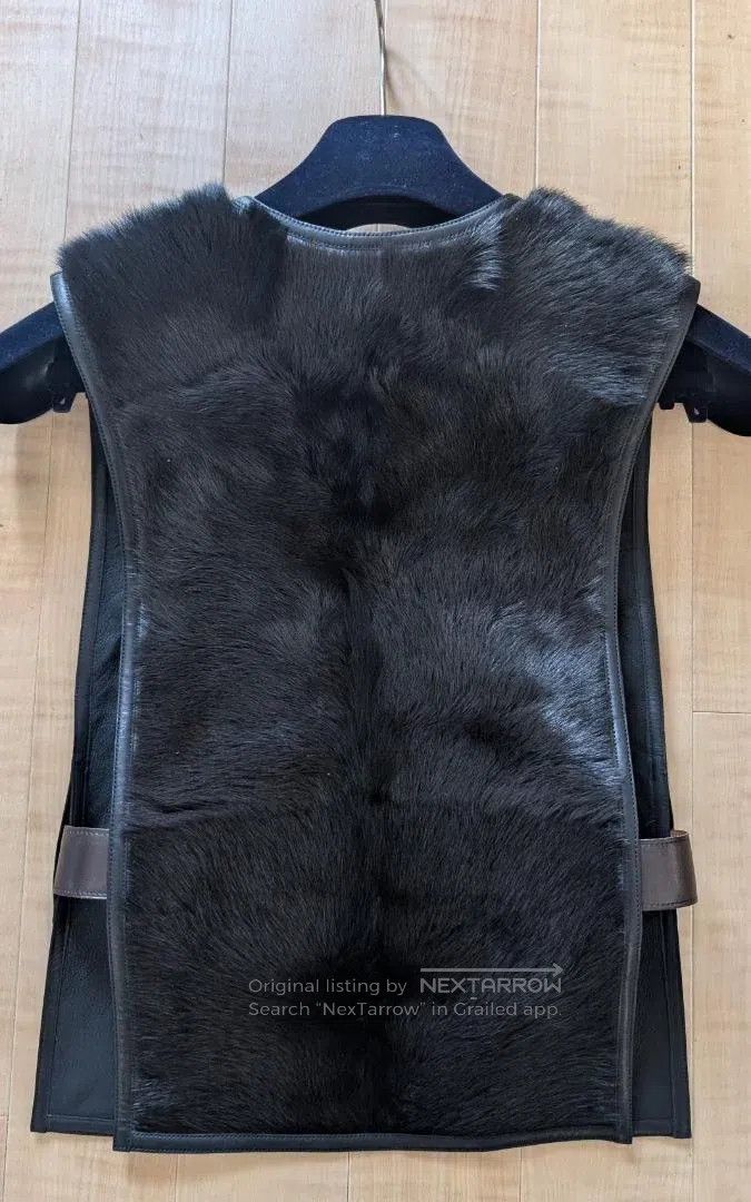 Hermes Hermes Goat Leather, Calf Leather, Sheep Leather Vest Size XS / US 0-2 / IT 36-38 - 3 Thumbnail