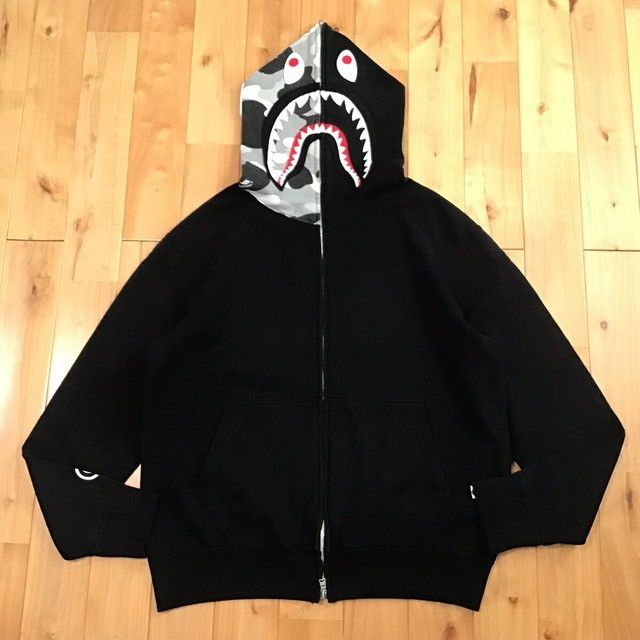 Bape × Nigo 🔥NFS limited🔥 BAPE camo Shark full zip hoodie a bathing ape Size US M / EU 48-50 / 2 - 1 Thumbnail