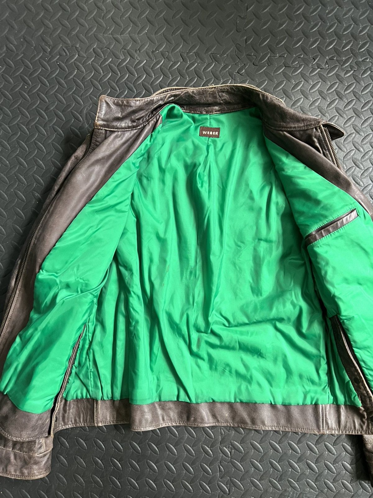 Weber Leather Moto Jacket Size US M / EU 48-50 / 2 - 10 Thumbnail
