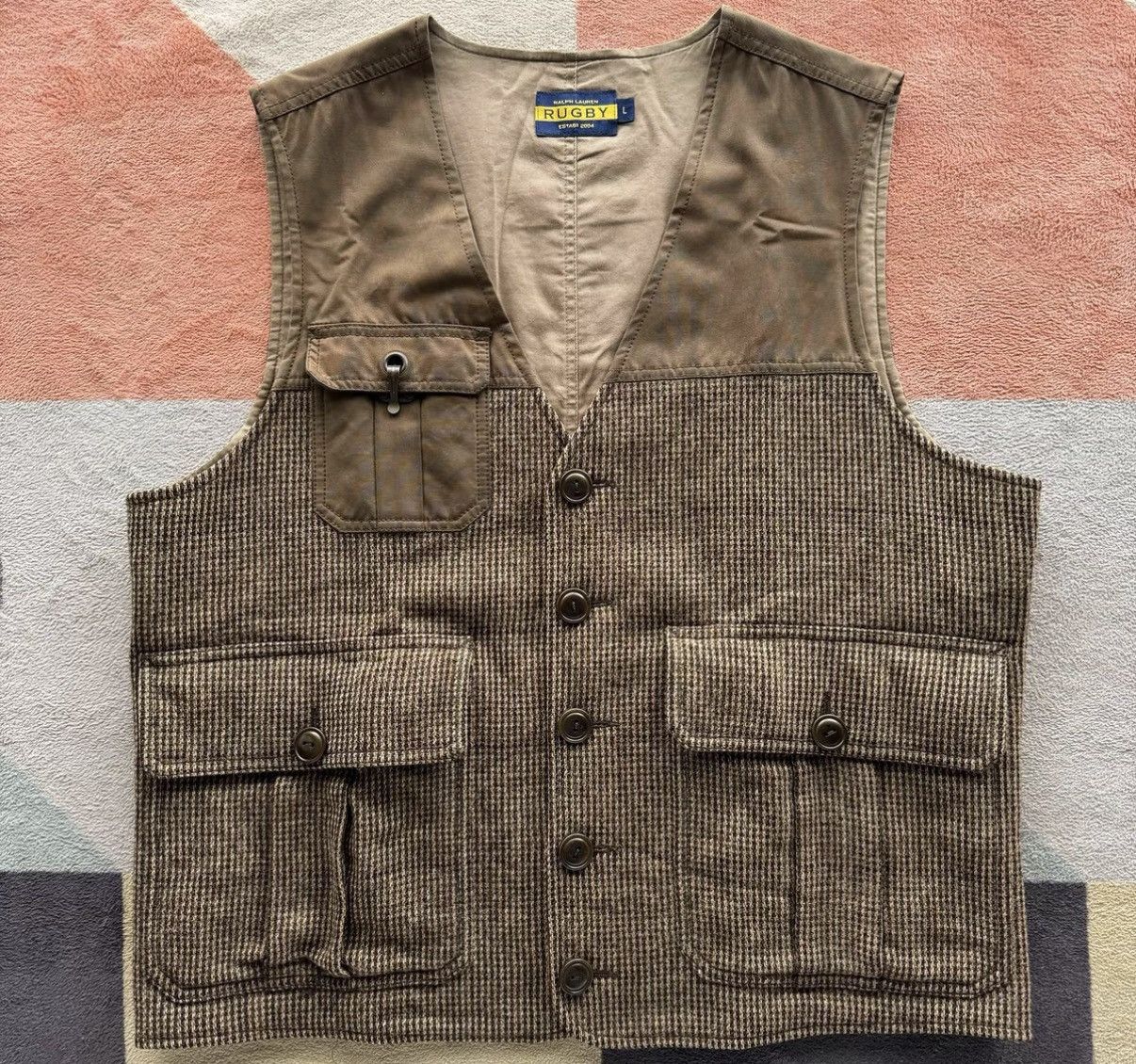 Polo Ralph Lauren RL Rugby Ralph Lauren Polo Safari Vest K22 Size US L / EU 52-54 / 3 - 1 Thumbnail