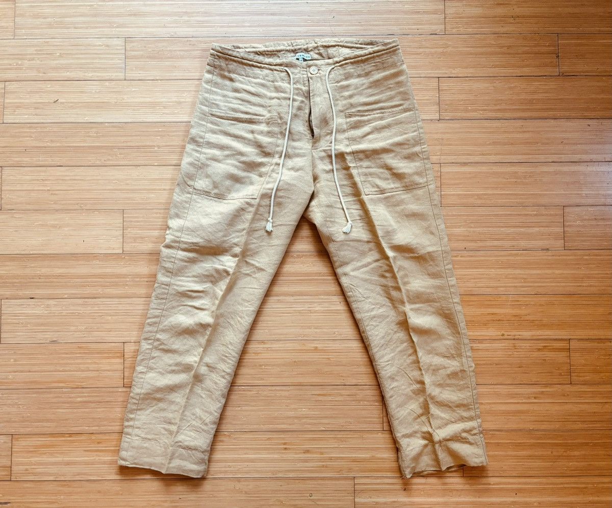 Blluemade Blluemade drawstring Belgian linen pants Size US 32 / EU 48 - 1 Thumbnail
