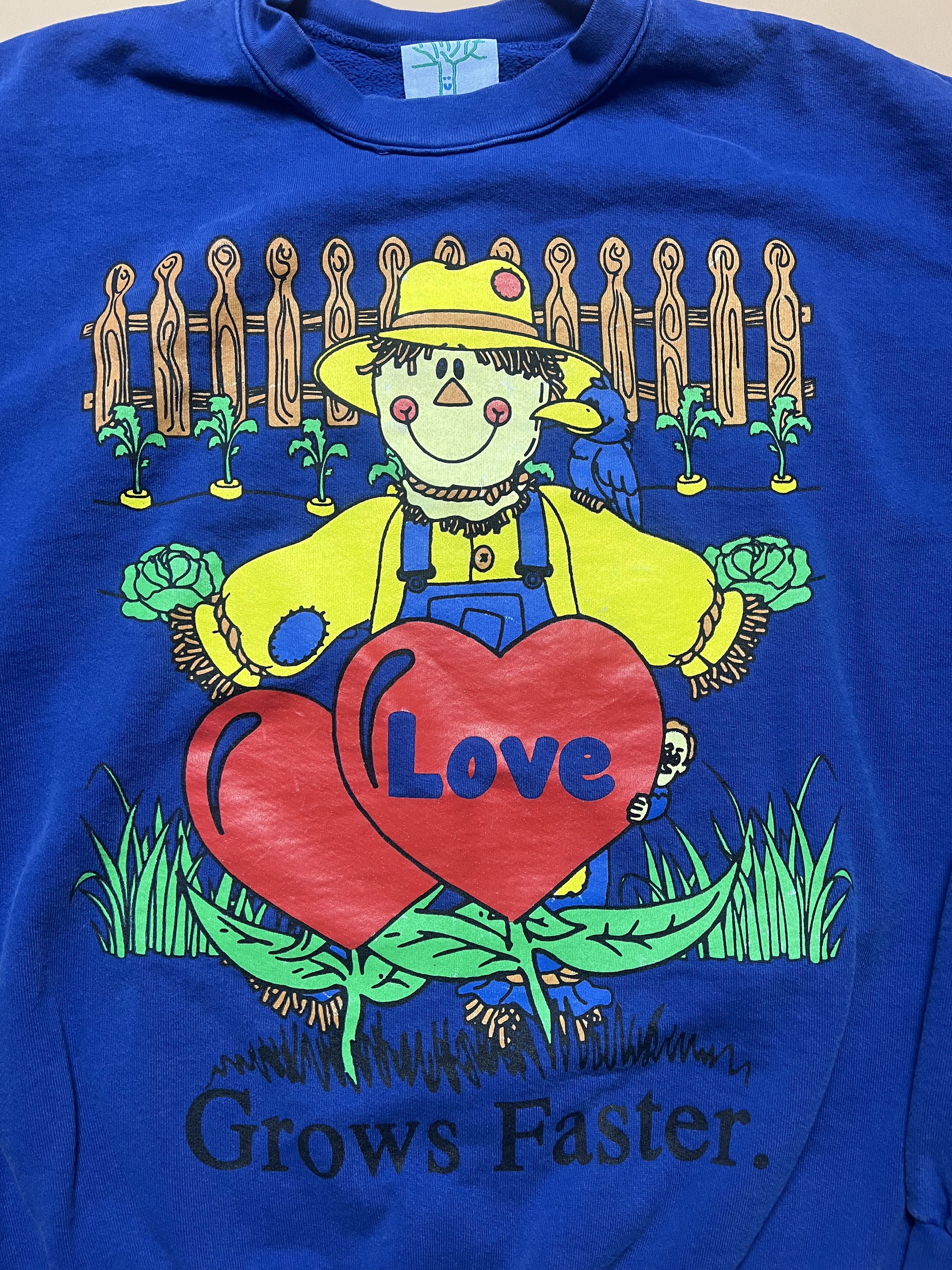 Online Ceramics Online Ceramics "Love Grows Faster" Sweater Size US XXL / EU 58 / 5 - 2 Thumbnail
