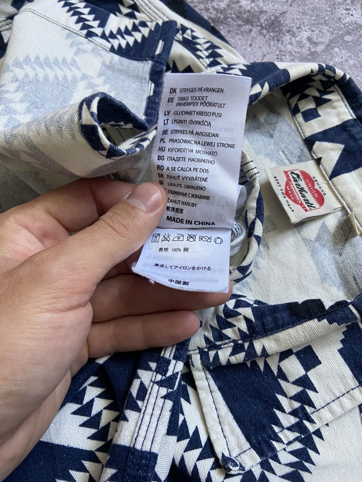 Carhartt Carhartt Aztec Borg Heavy shirt Size US L / EU 52-54 / 3 - 5 Thumbnail